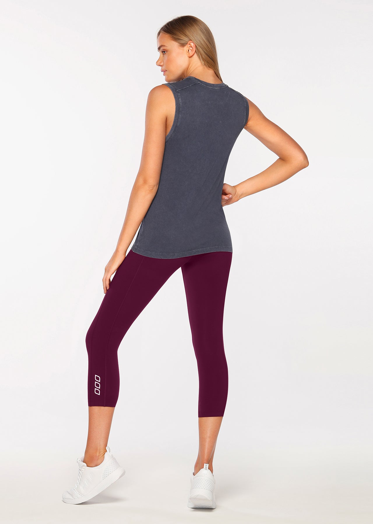 Lorna Jane Fearless Female Tank - Ash Blue