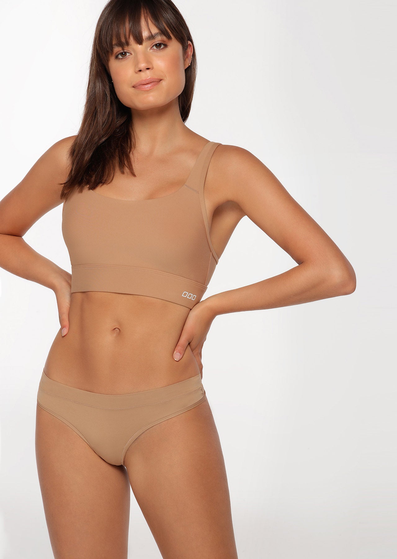 Lorna Jane Feel Naked G-String - Biscuit