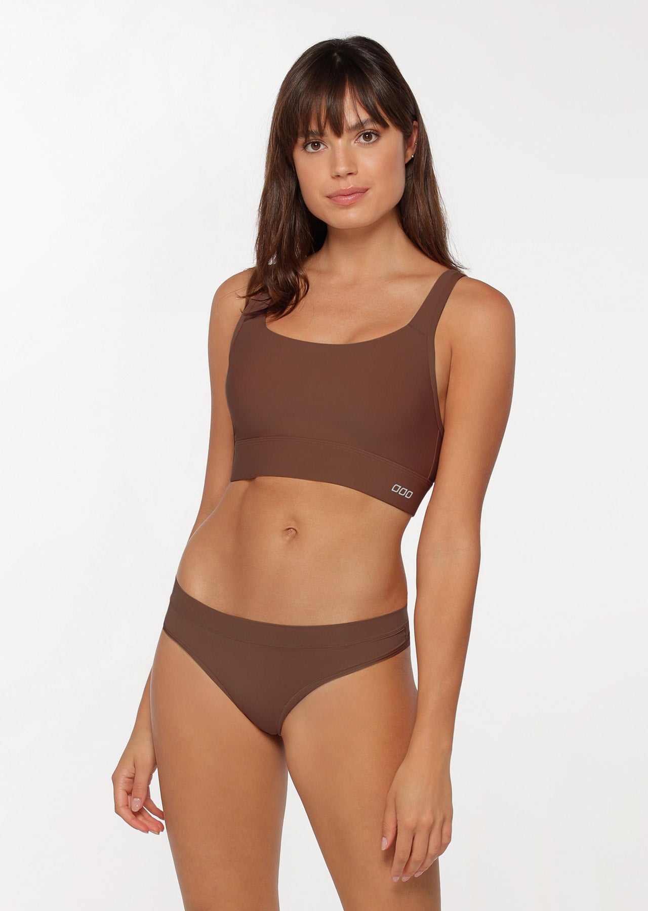 Lorna Jane Feel Naked G-String - Chocolate