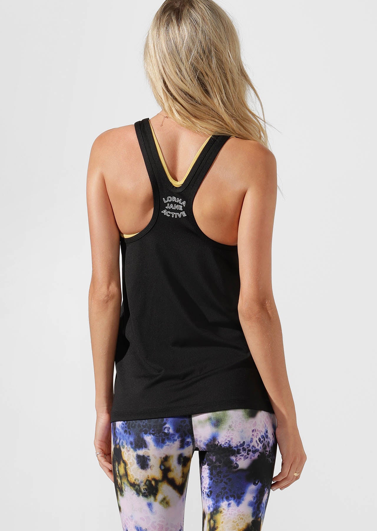 Lorna Jane Flex Run Tank - Black
