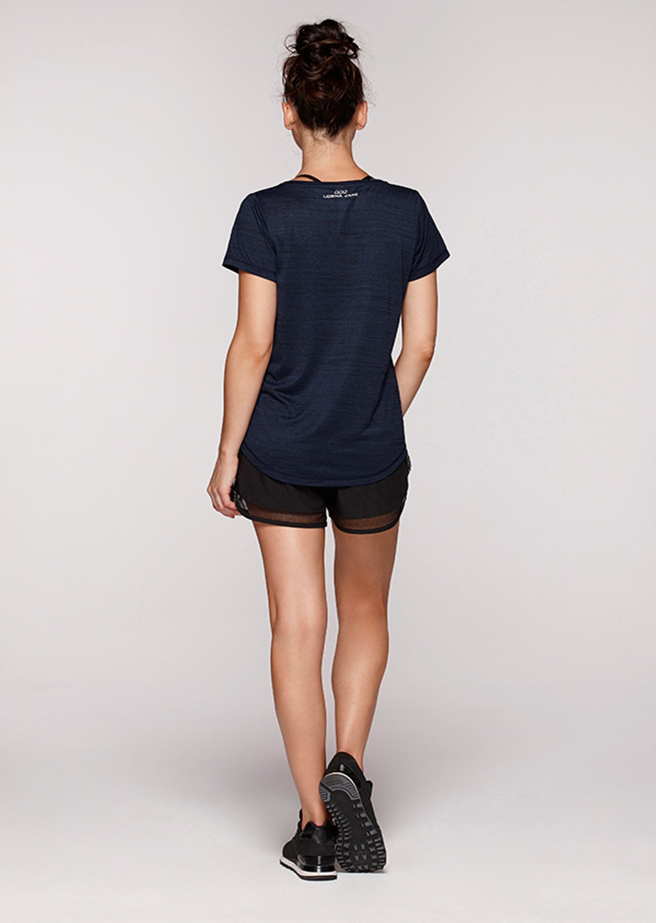 Lorna Jane Frankie Active T-Shirt - Ink Marl