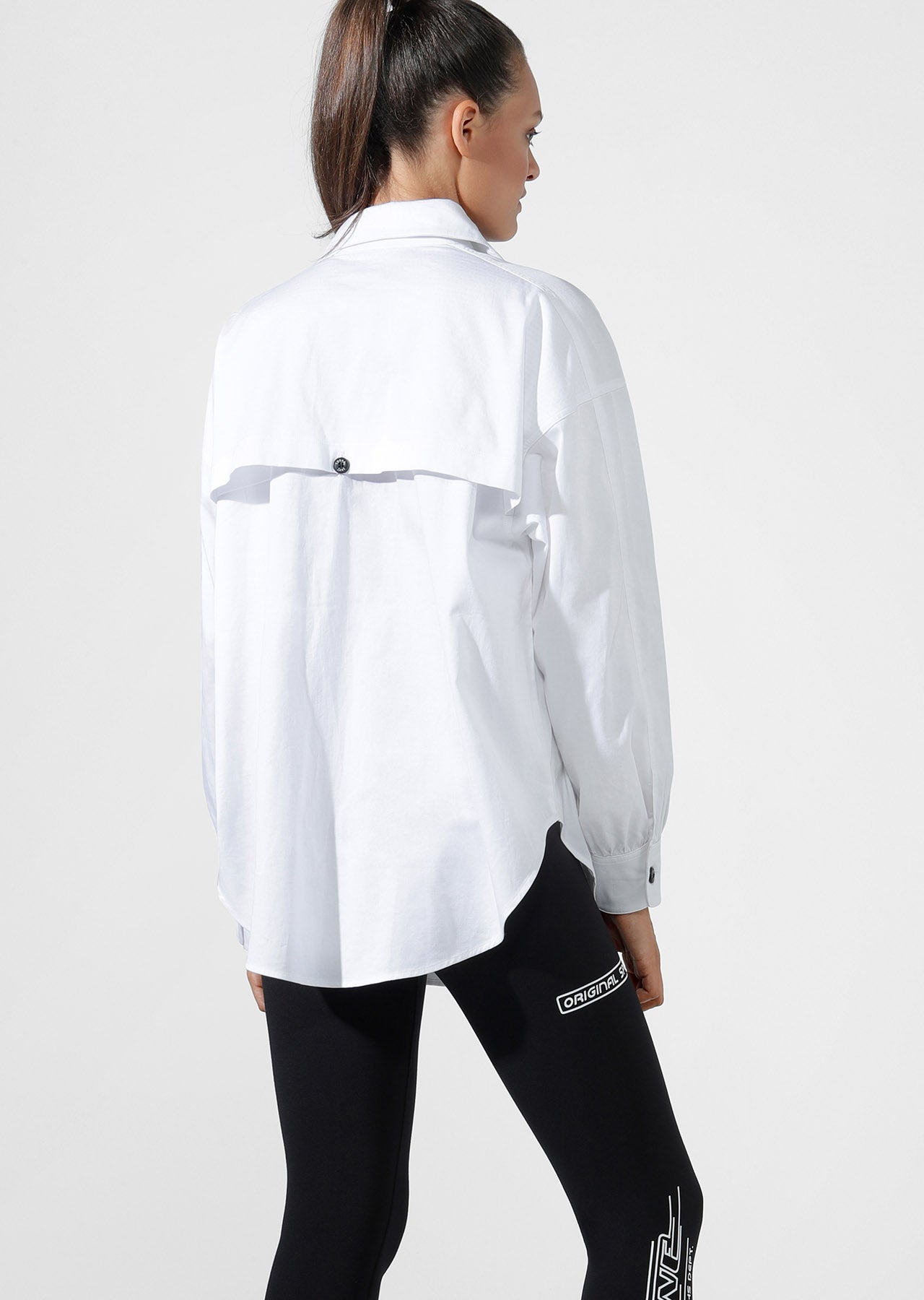 Lorna Jane Hype Girl Shacket - White