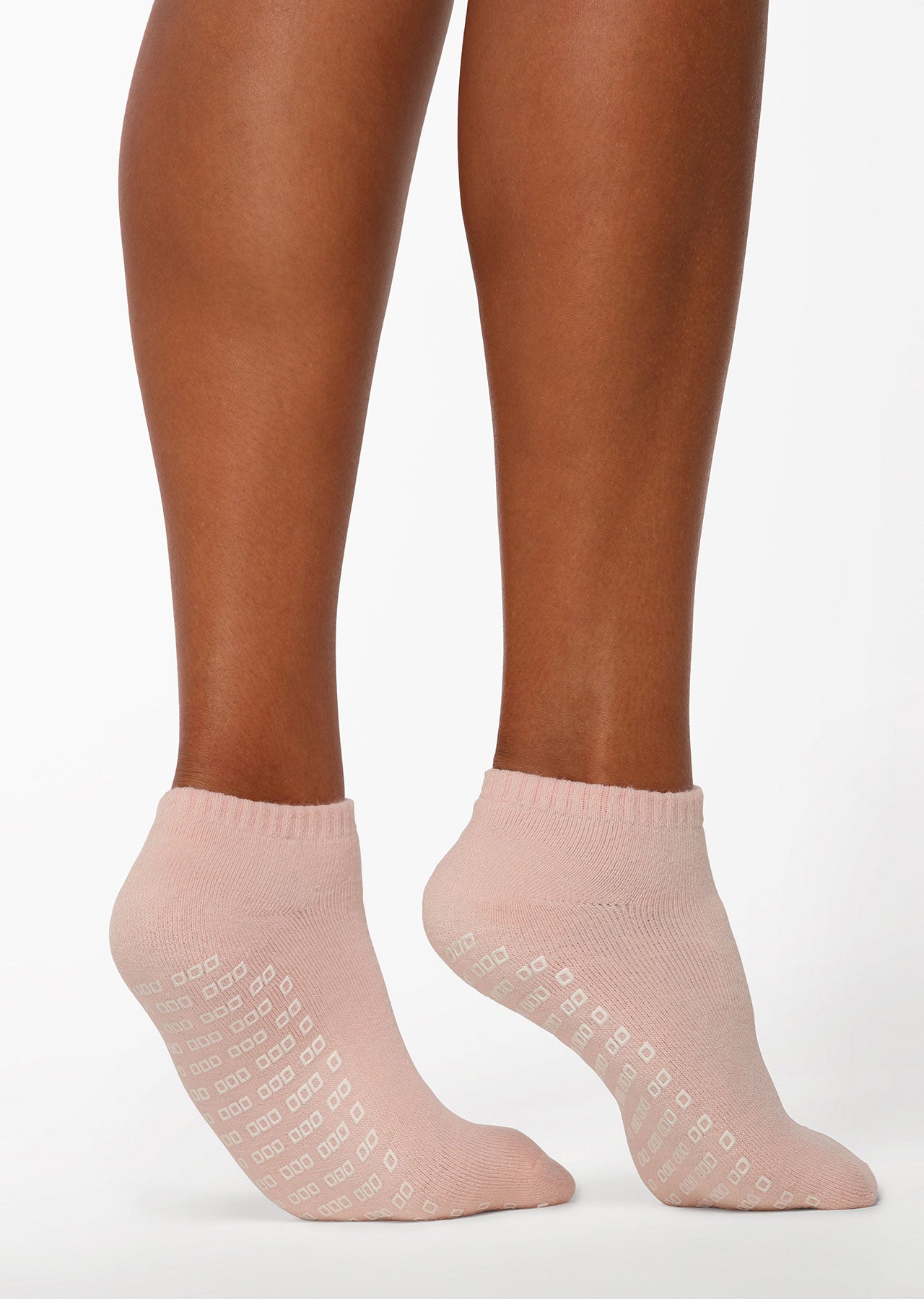 Lorna Jane Merino Wool Blend Icon Pilates Socks - Enchanted Pink