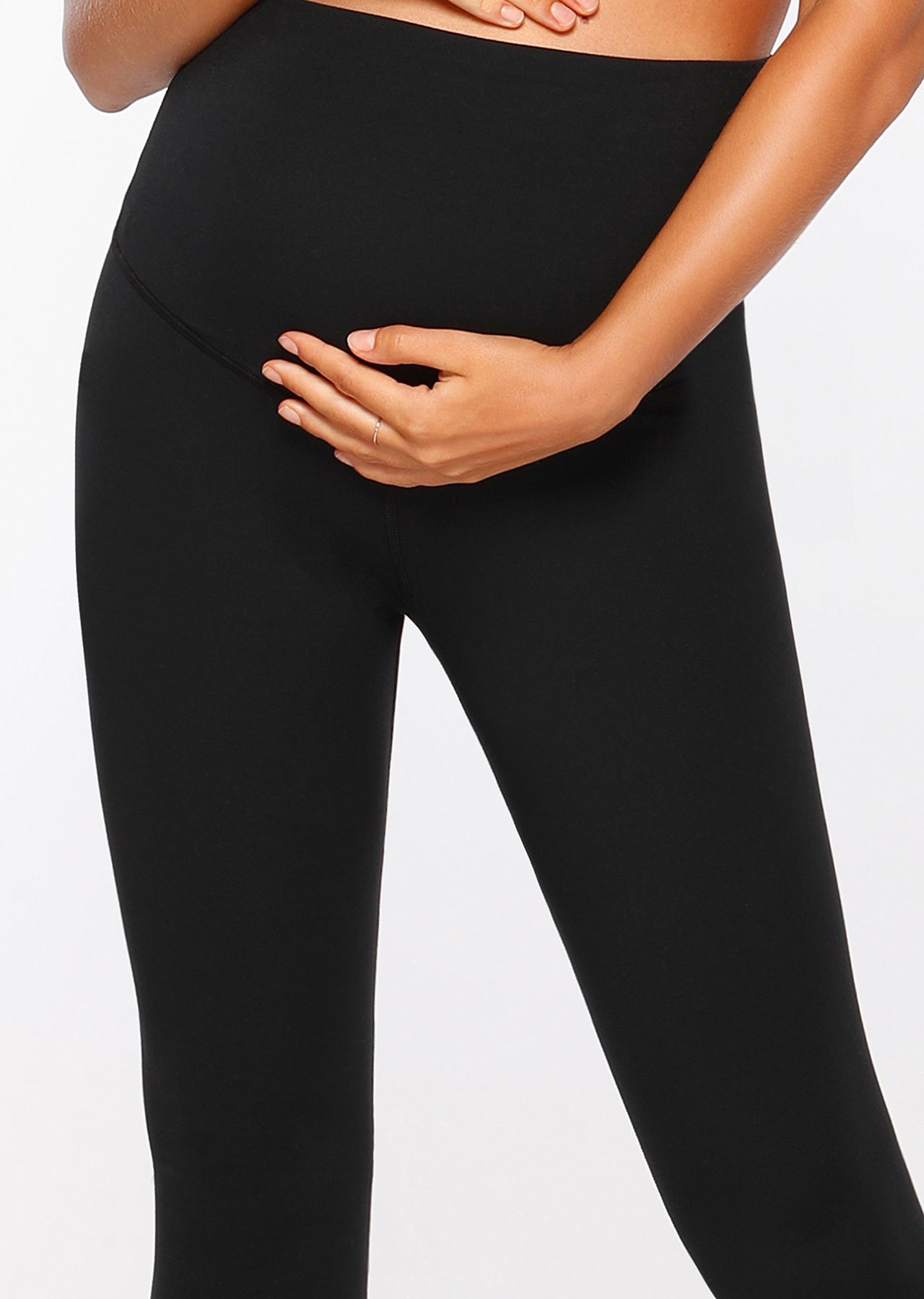 Lorna Jane LJ Maternity Full Length Tight - Black