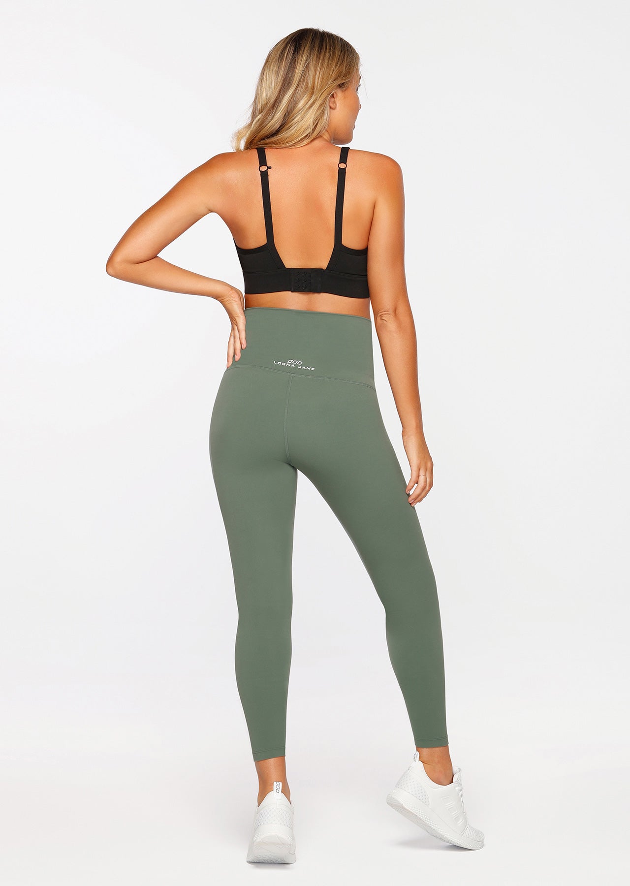 Lorna Jane LJ Maternity Full Length Tight - Military