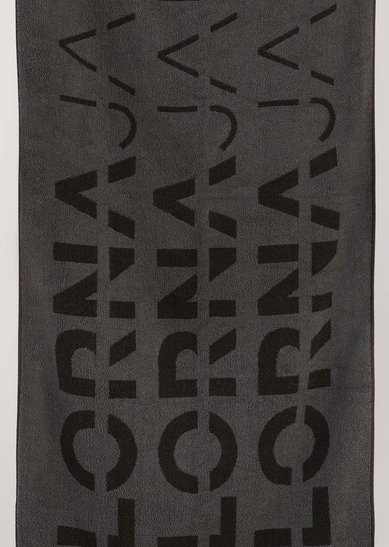 Lorna Jane Lorna Jane Workout Towel - Titanium / Black