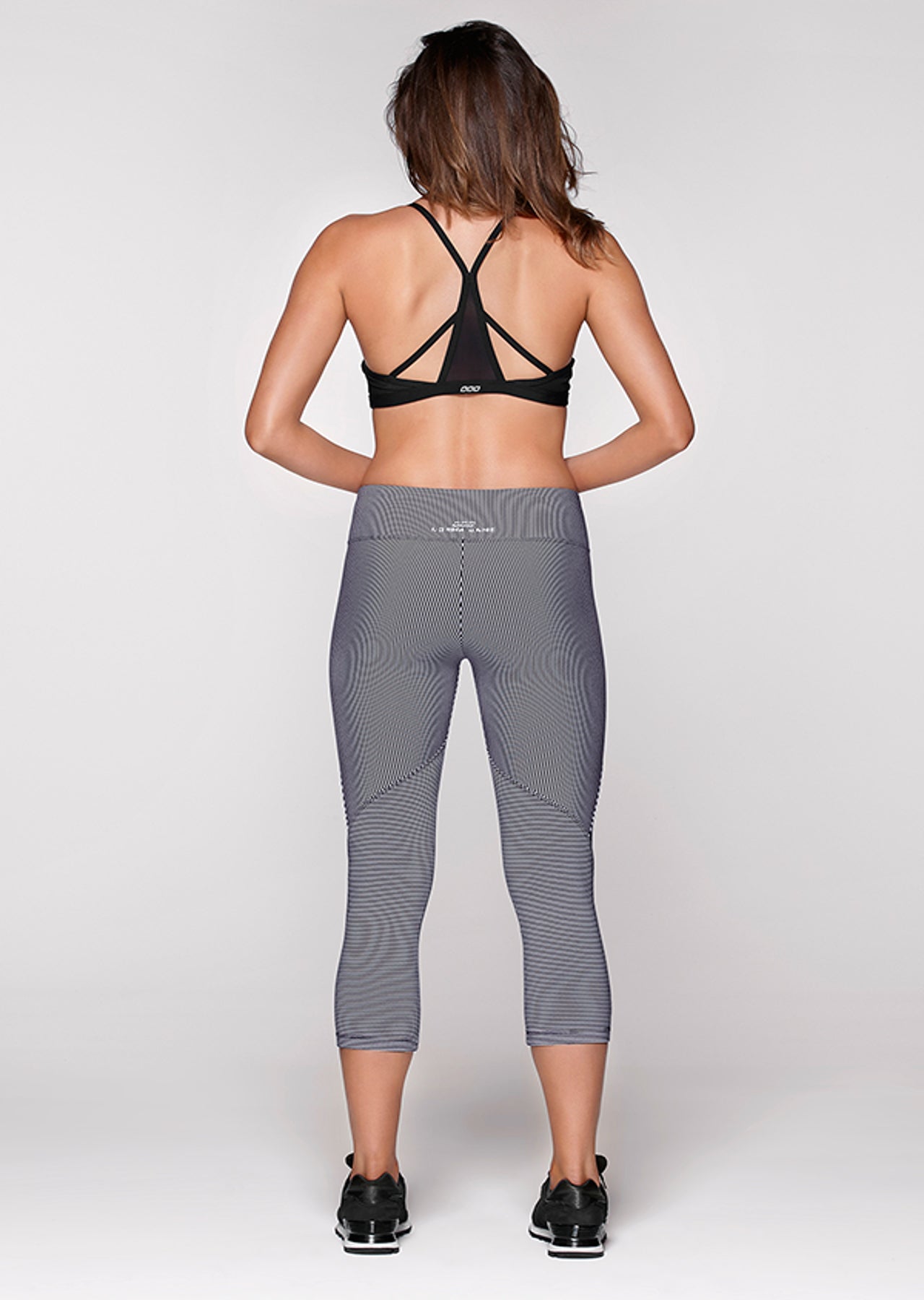 Lorna Jane Madison Support 7/8 Tight - Ink/White
