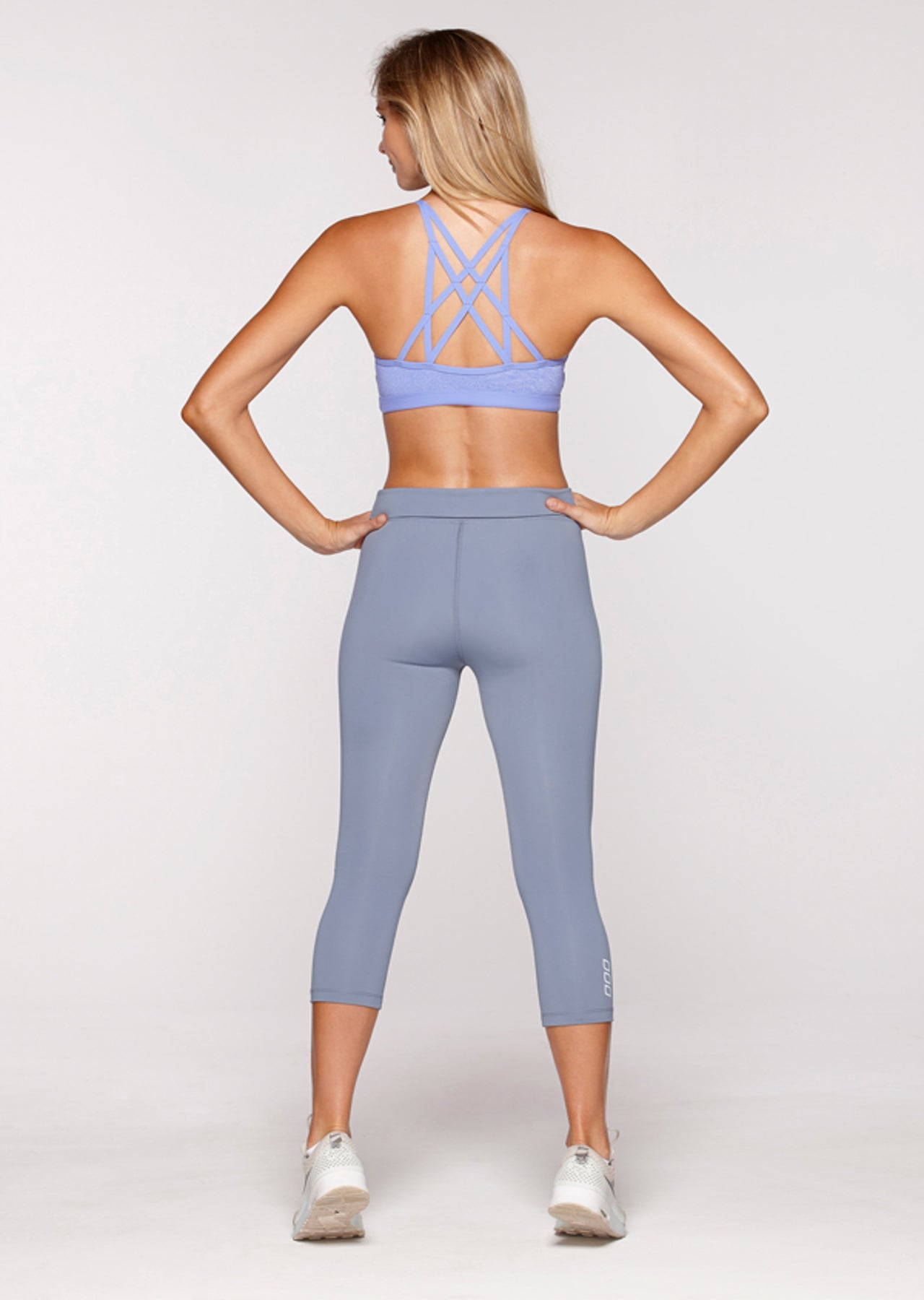 Lorna Jane Mantra Sports Bra - Jacaranda Marl