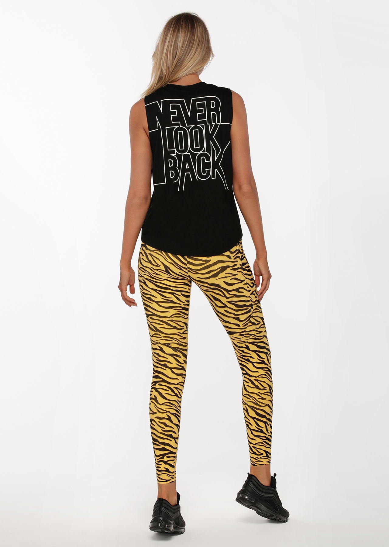 Lorna Jane Never Look Back Muscle Tank - Black