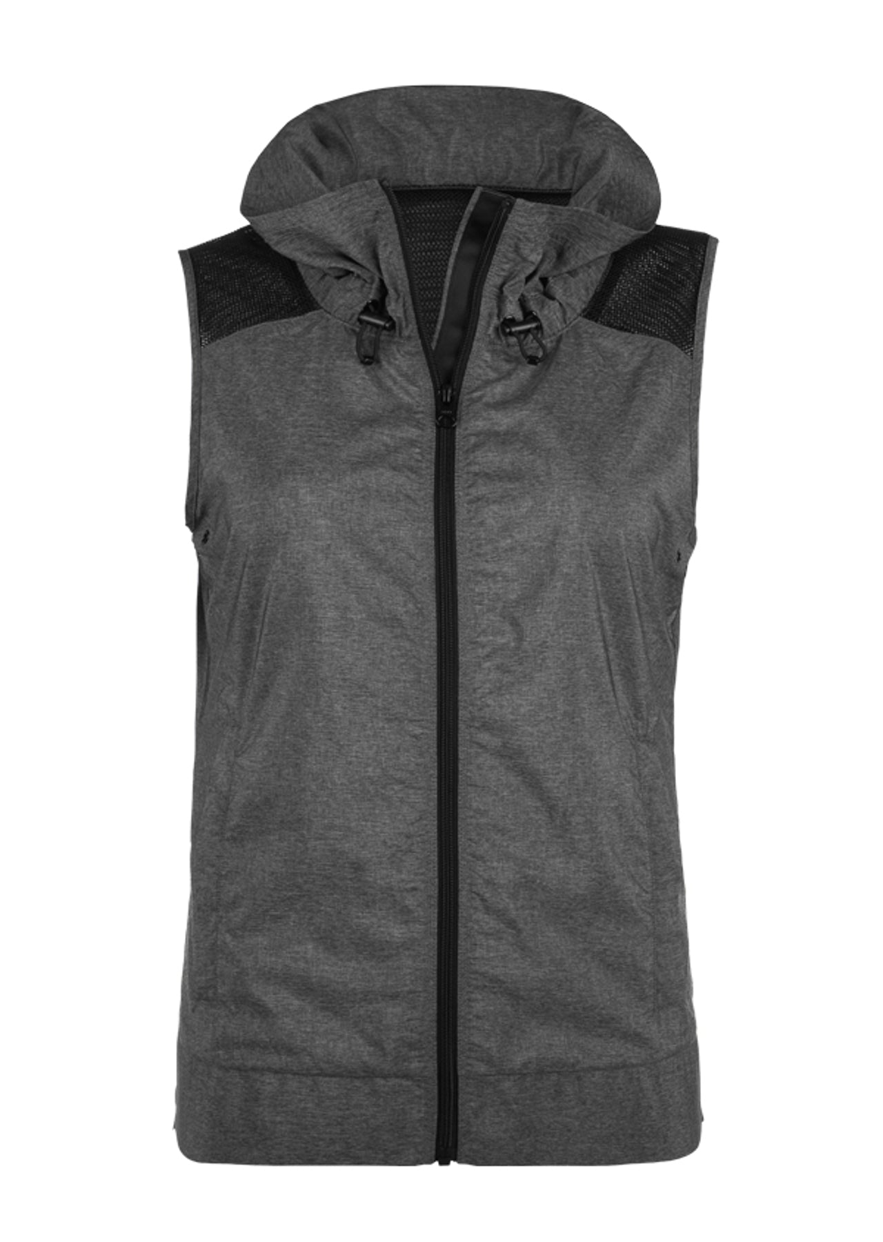 Lorna Jane Power Active S/Less Jacket - Black Marl