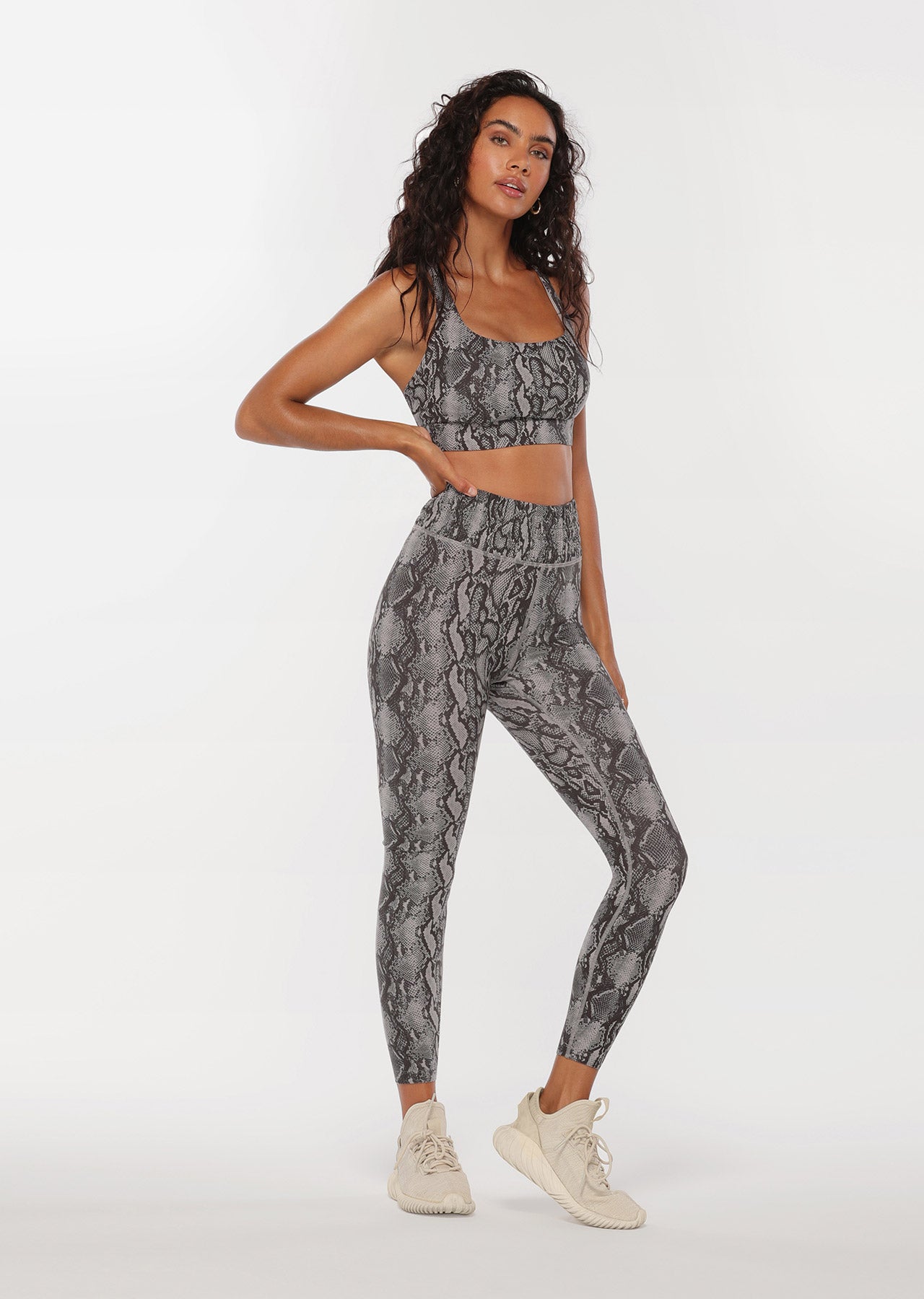 Lorna Jane Python Sports Bra - Python Print