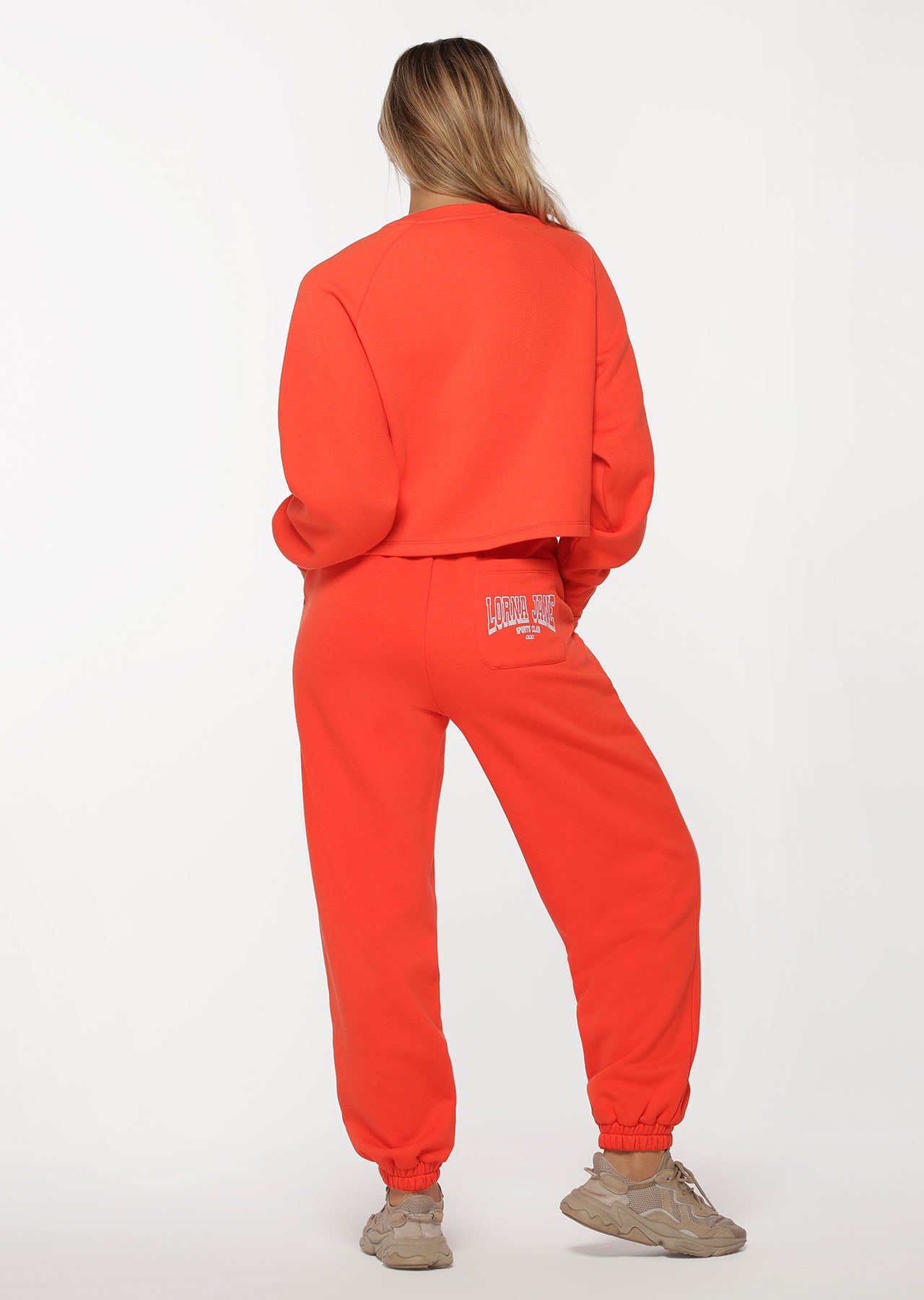Lorna Jane R & R Varsity Track Pants - Chilli