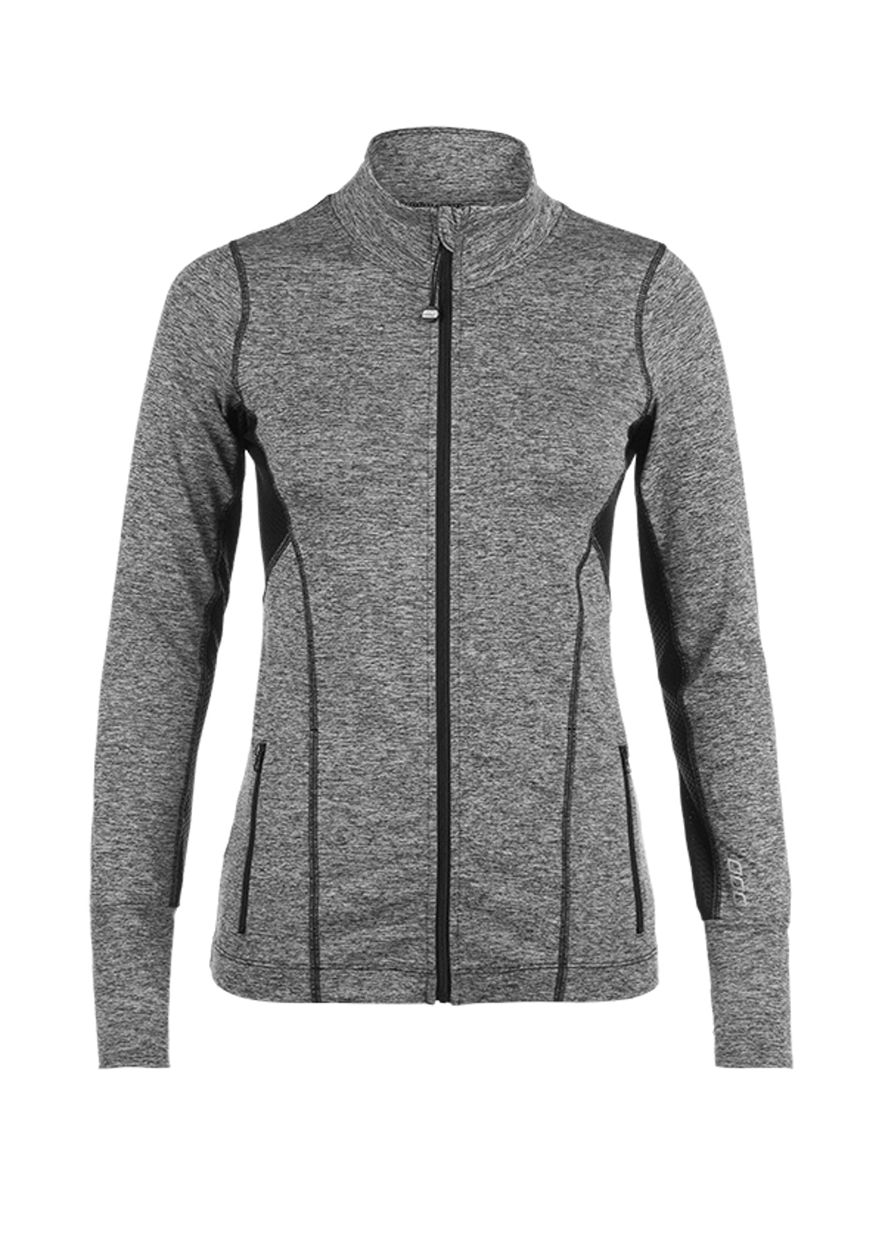 Lorna Jane Rally Active Zip Through - Black Marl