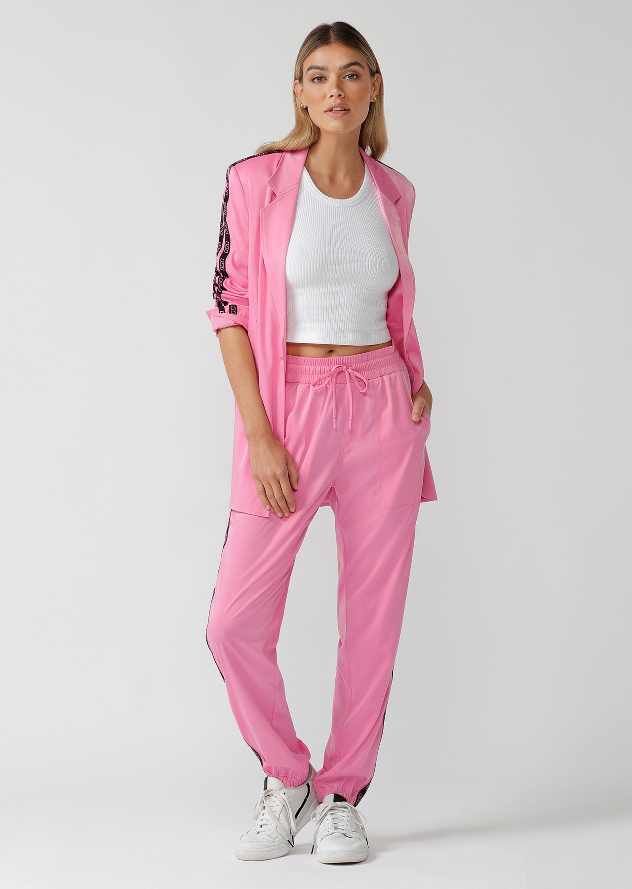 Lorna Jane Satin Street Style Pants - Milkshake