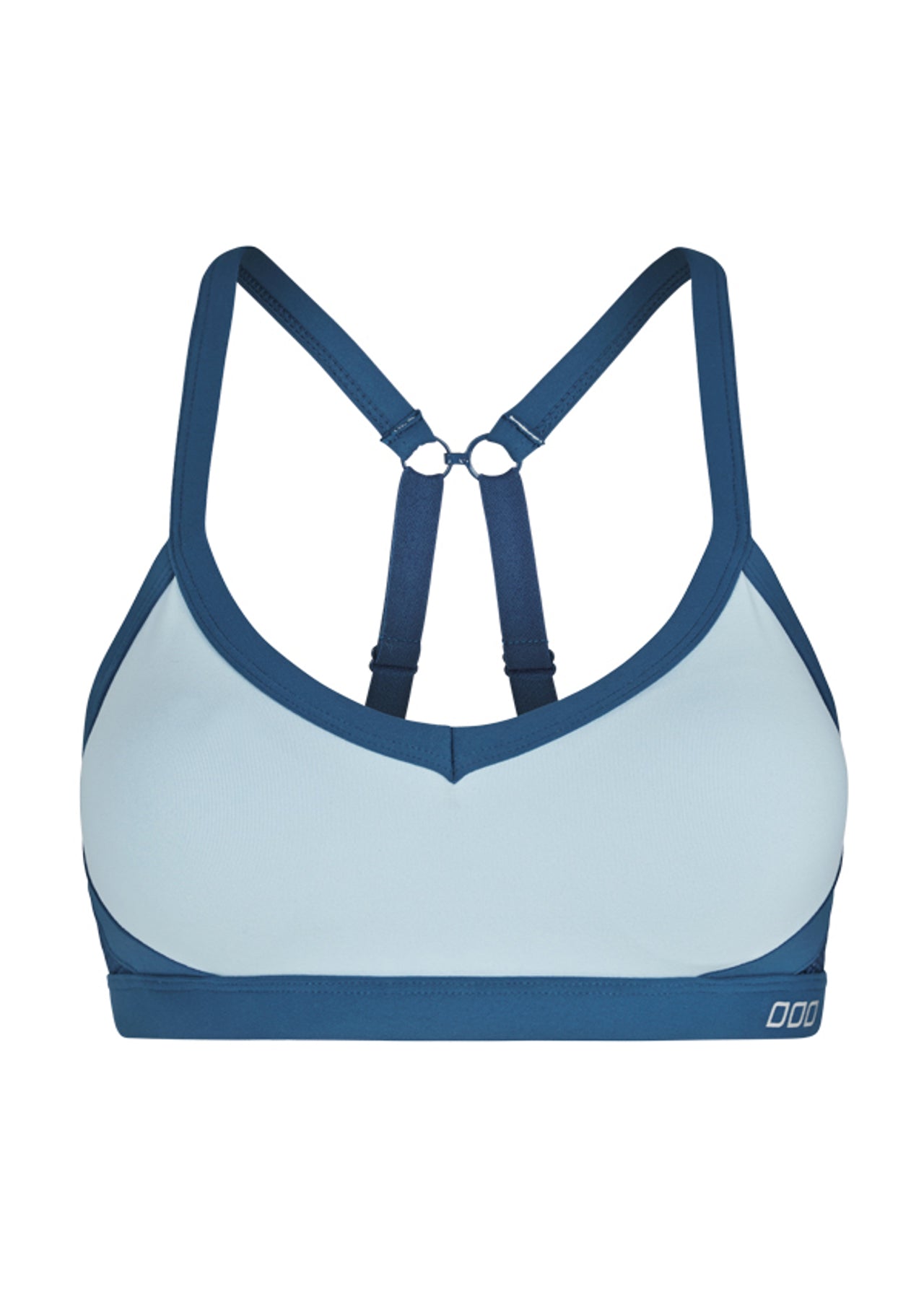Lorna Jane Side Step Sports Bra - Ocean/Blue Sky