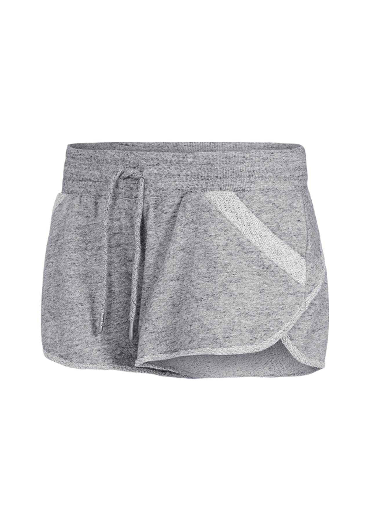 Lorna Jane Slouchy Gym Shorts - Grey Marl