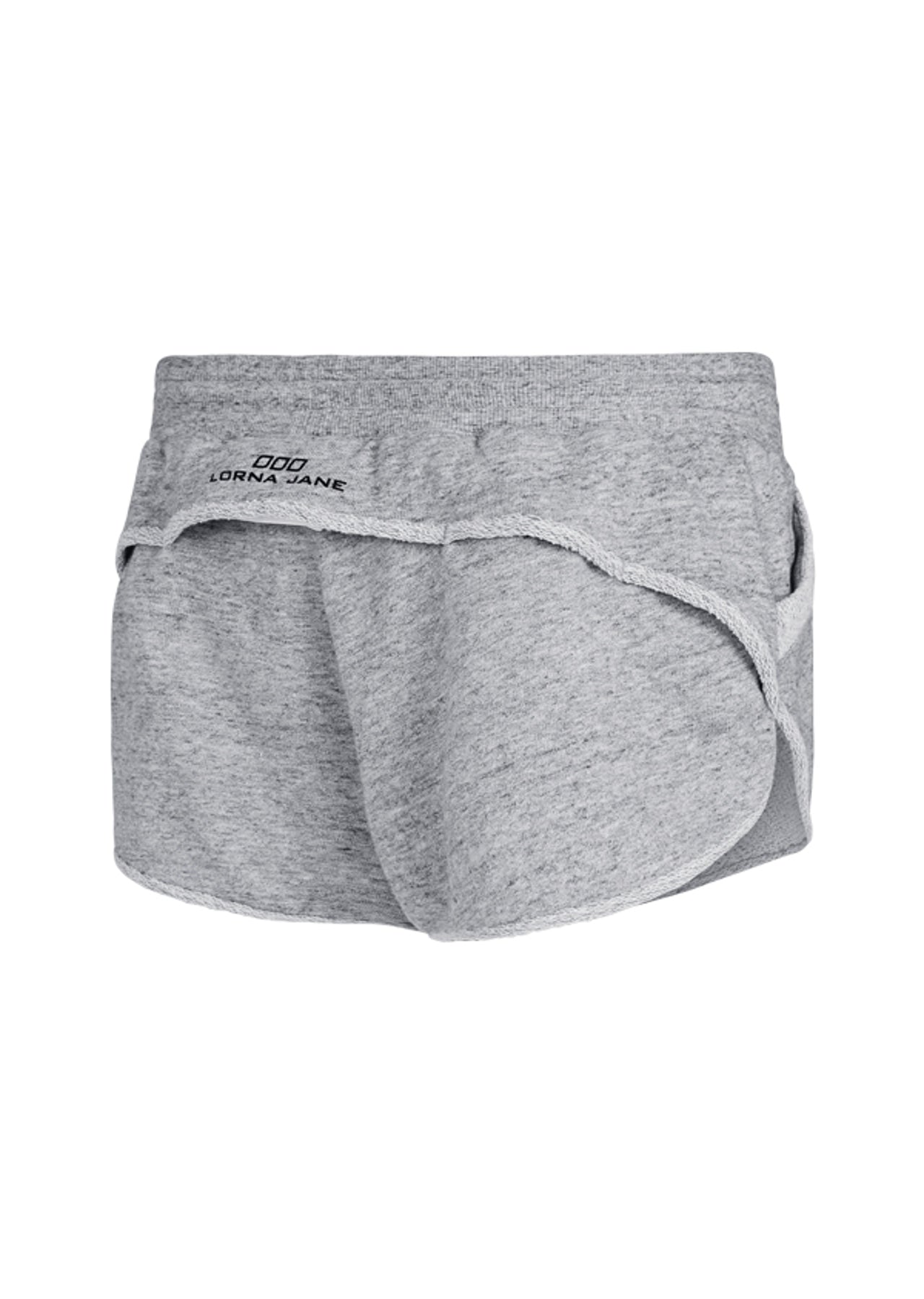 Lorna Jane Slouchy Gym Shorts - Grey Marl