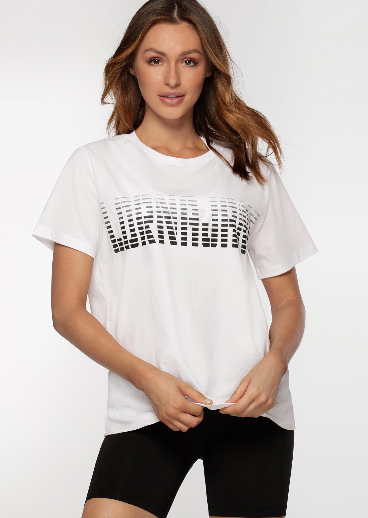 Lorna Jane Street Vibe Tee - White