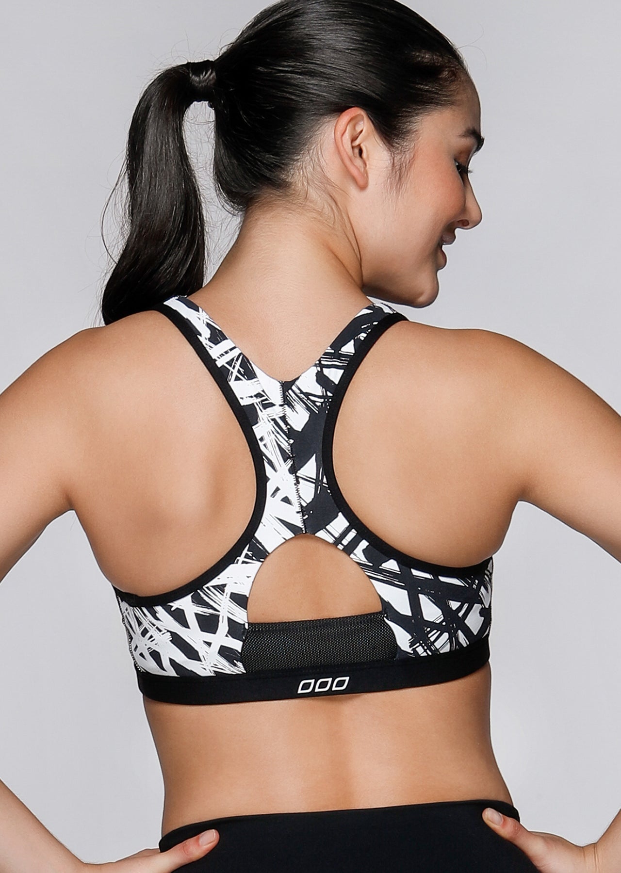 Lorna Jane Theory Sports Bra - Theory Print