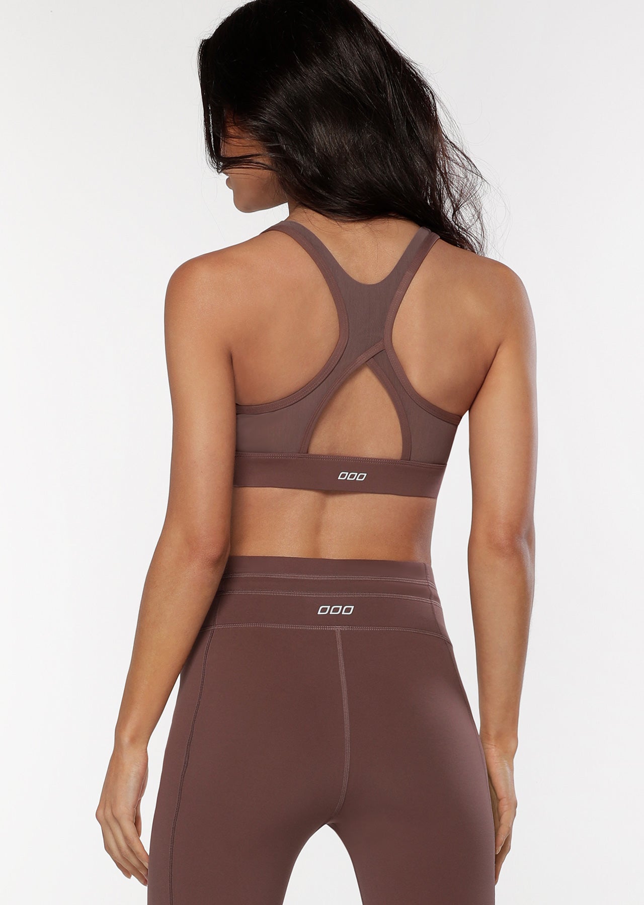 Lorna Jane Toned Sports Bra - Stone