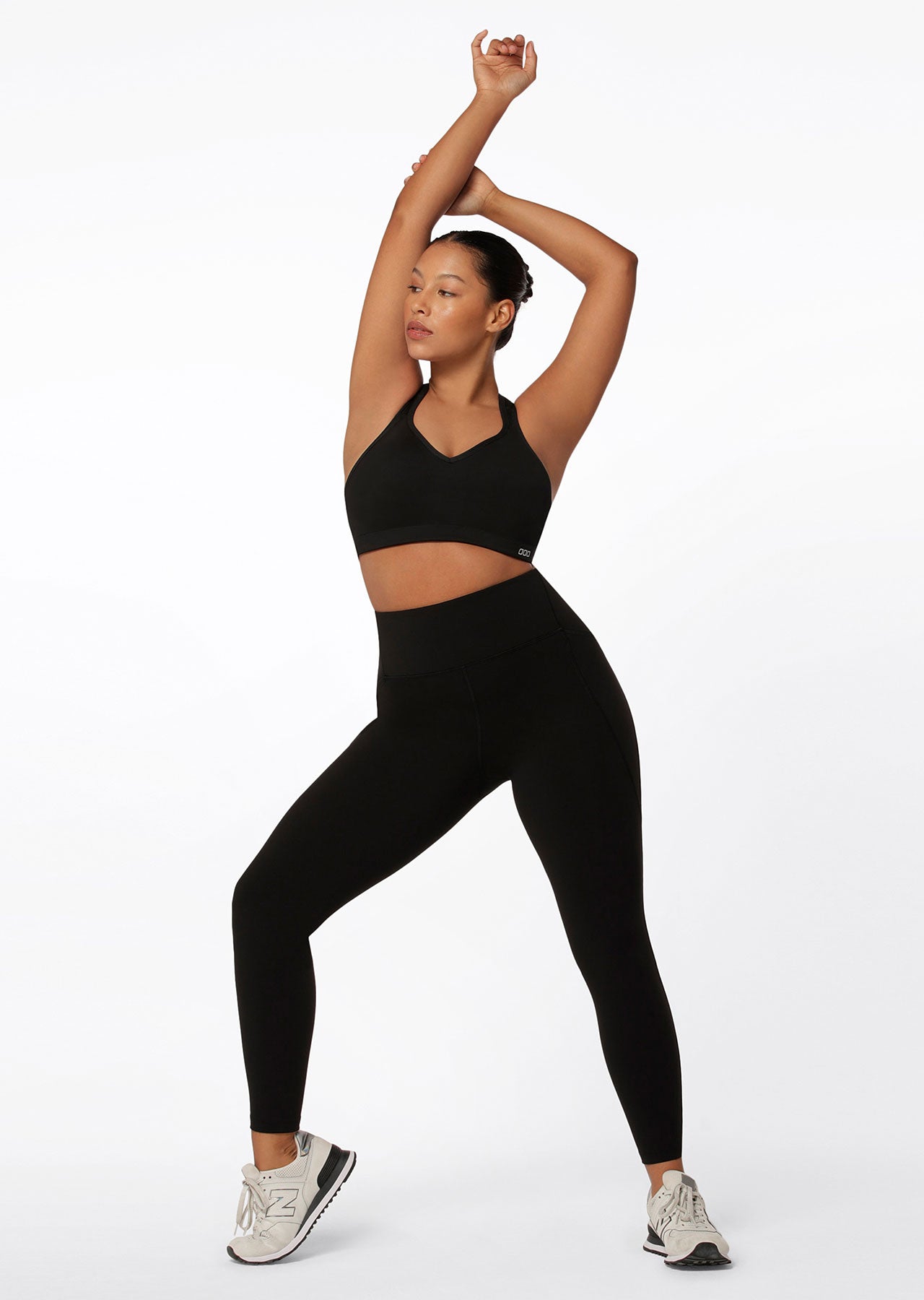 Lorna Jane Ultimate Excel Ankle Biter Leggings - Black