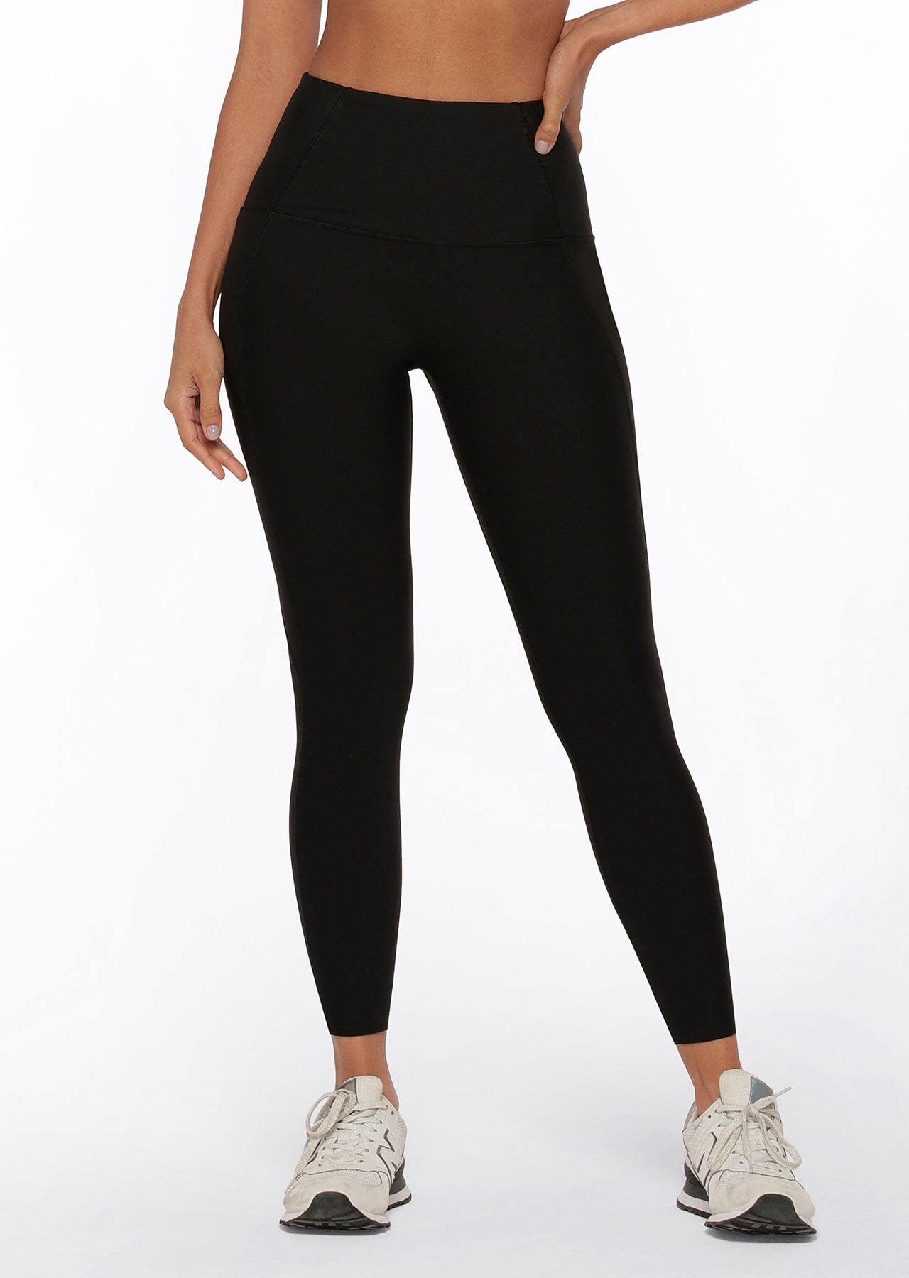 Lorna Jane Ultimate Excel Ankle Biter Leggings - Black