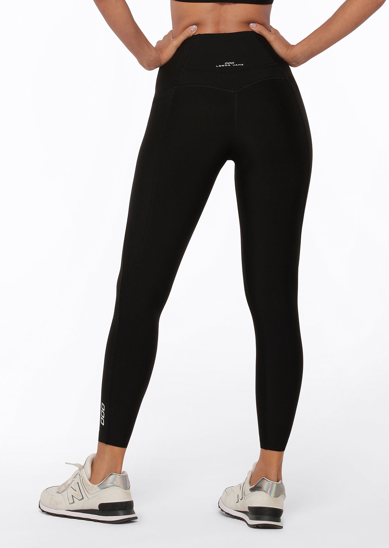 Lorna Jane Ultimate Excel Ankle Biter Leggings - Black
