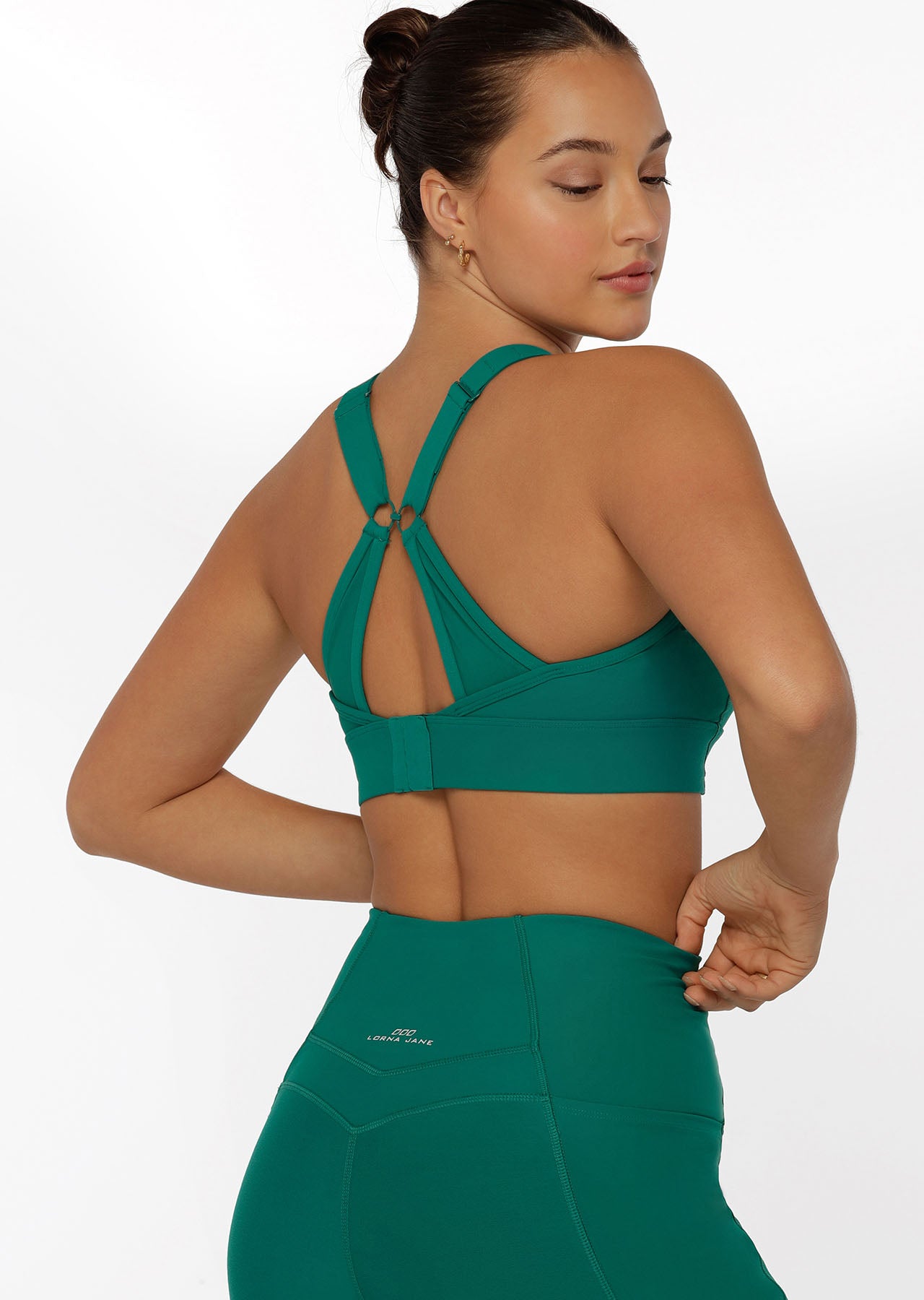 Lorna Jane Ultimate Excel Sports Bra - Dark Teal