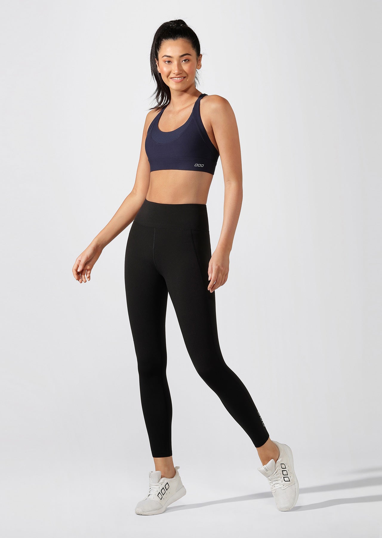 Lorna Jane Ultimate Support Ankle Biter Tight - Black