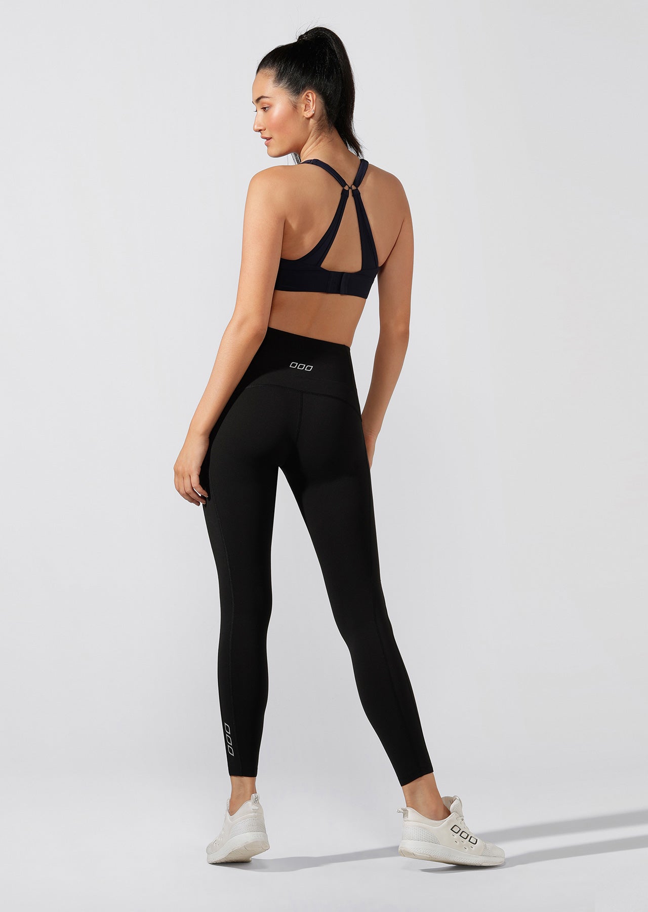 Lorna Jane Ultimate Support Ankle Biter Tight - Black