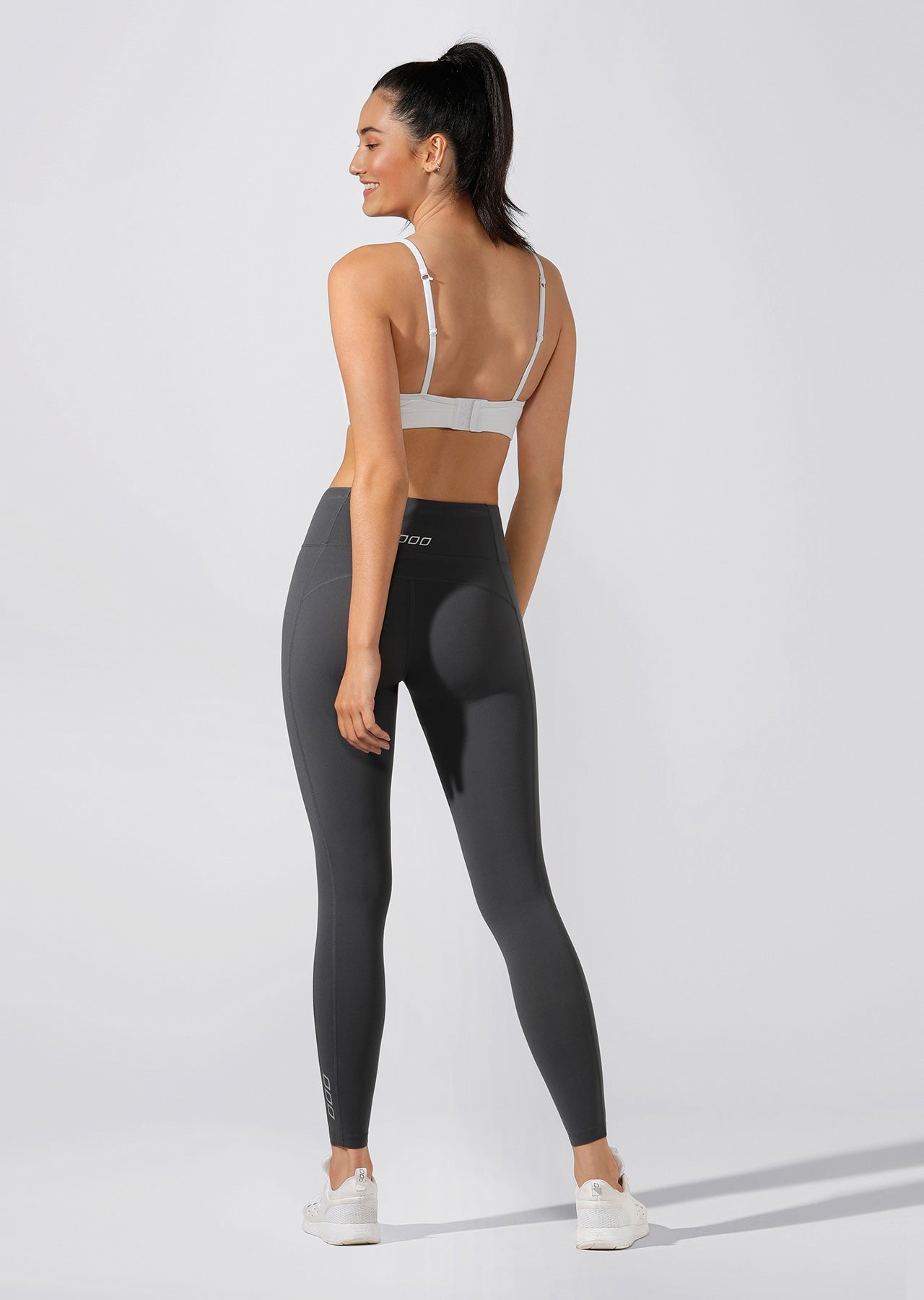 Lorna Jane Ultimate Support Ankle Biter Tight - Titanium