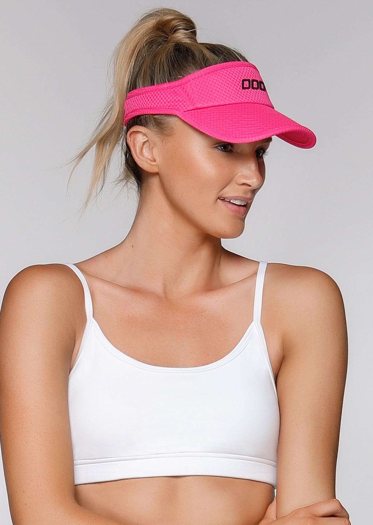 Lorna Jane Ventilation Visor - Neon Pink