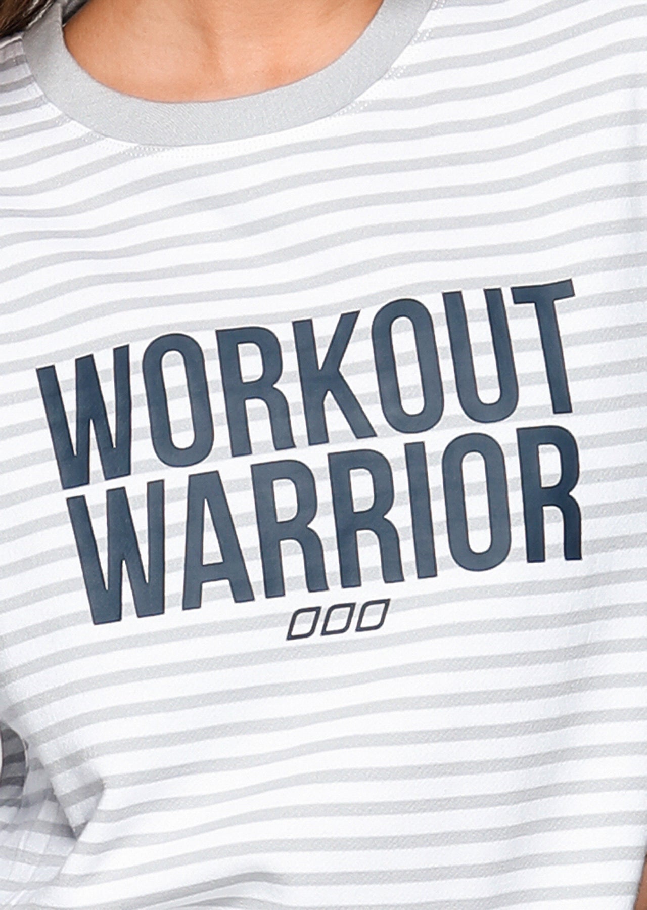 Lorna Jane Warriors Sweat Shirt - Galaxy/White