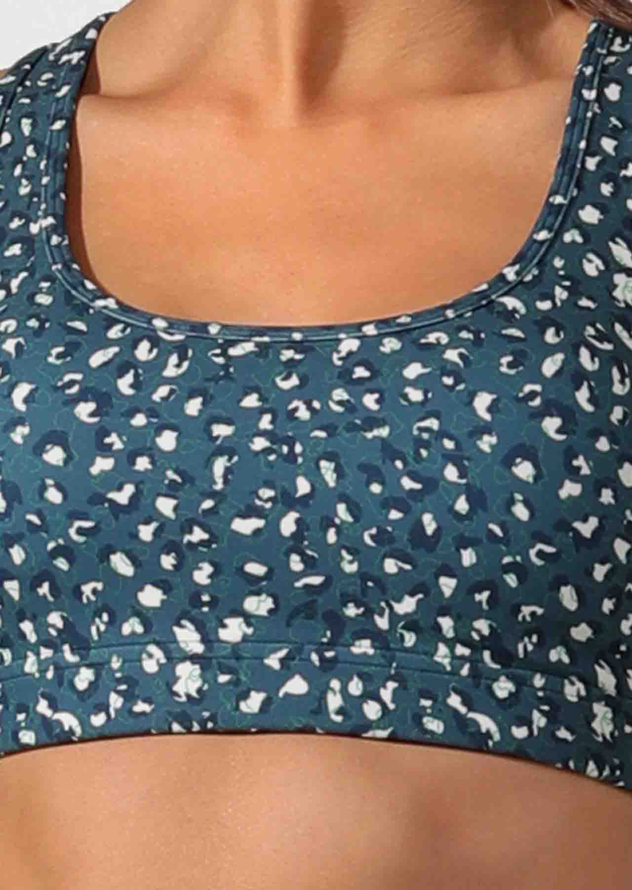 Lorna Jane Wild Sports Bra - Wild Print