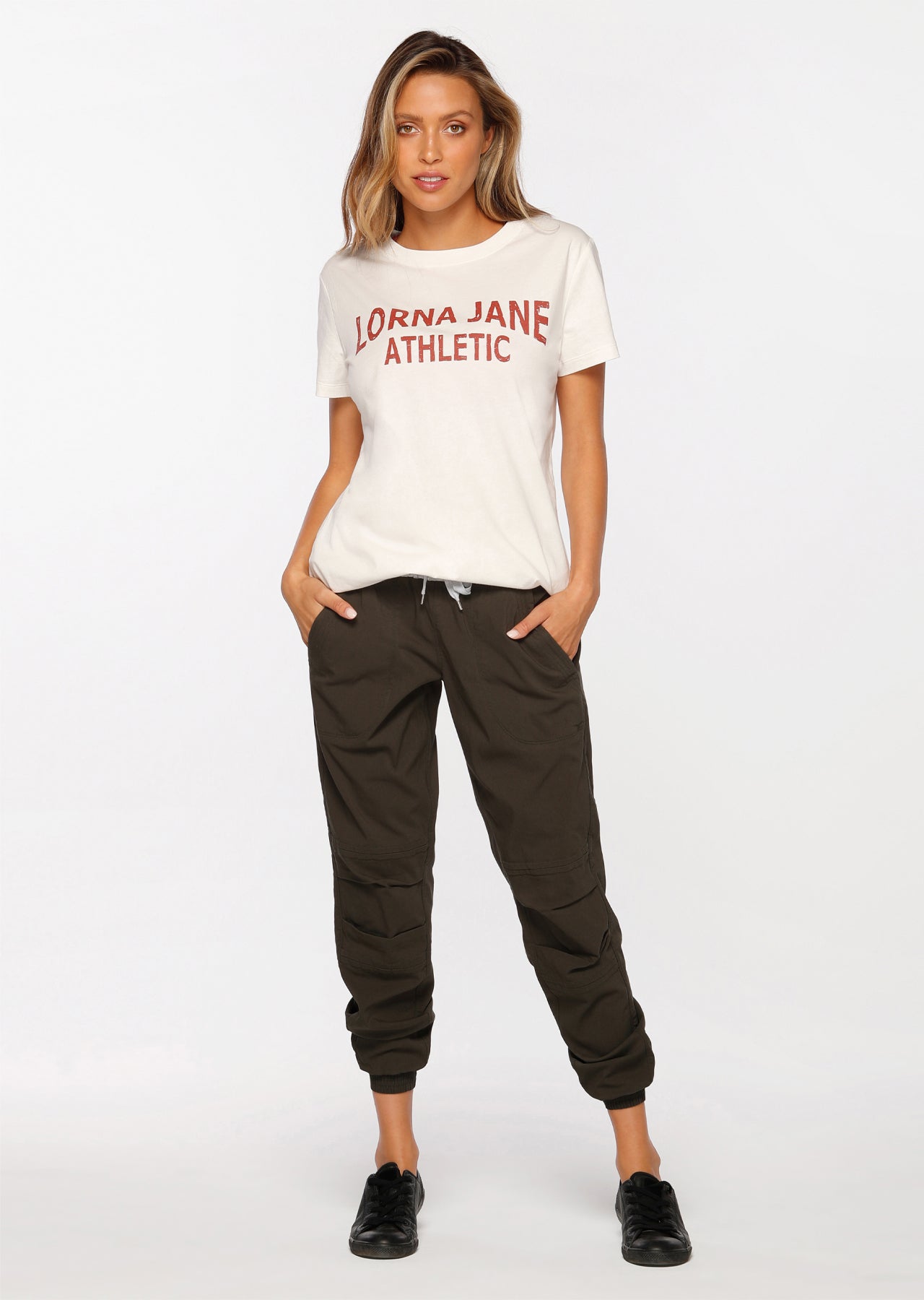 Lorna Jane Winter Flashy Full Length Pants - Oil
