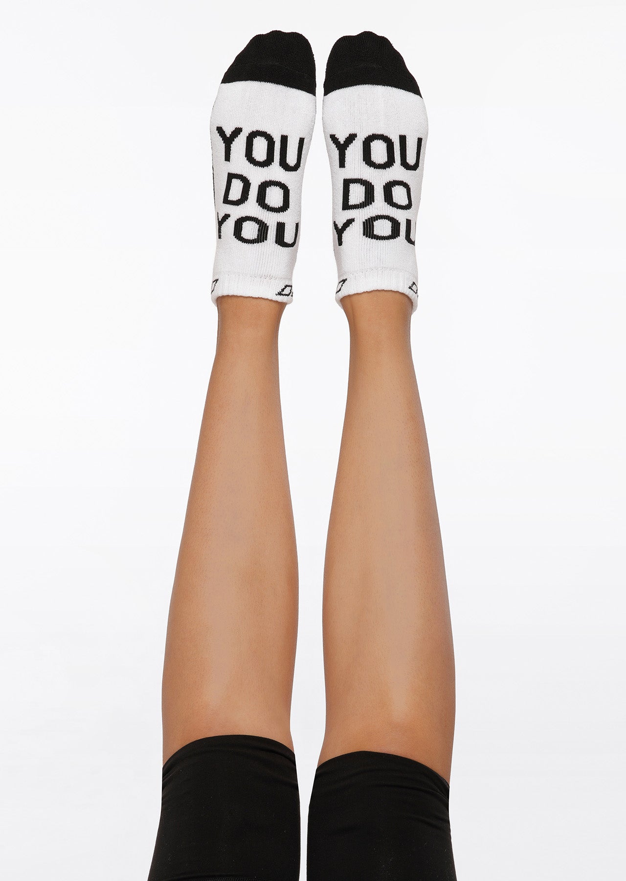 Lorna Jane You Do You Iconic Socks - Black