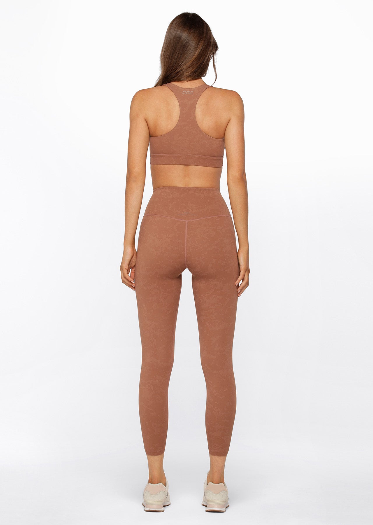 Lorna Jane Twist Ankle Biter Leggings - Washed Clove