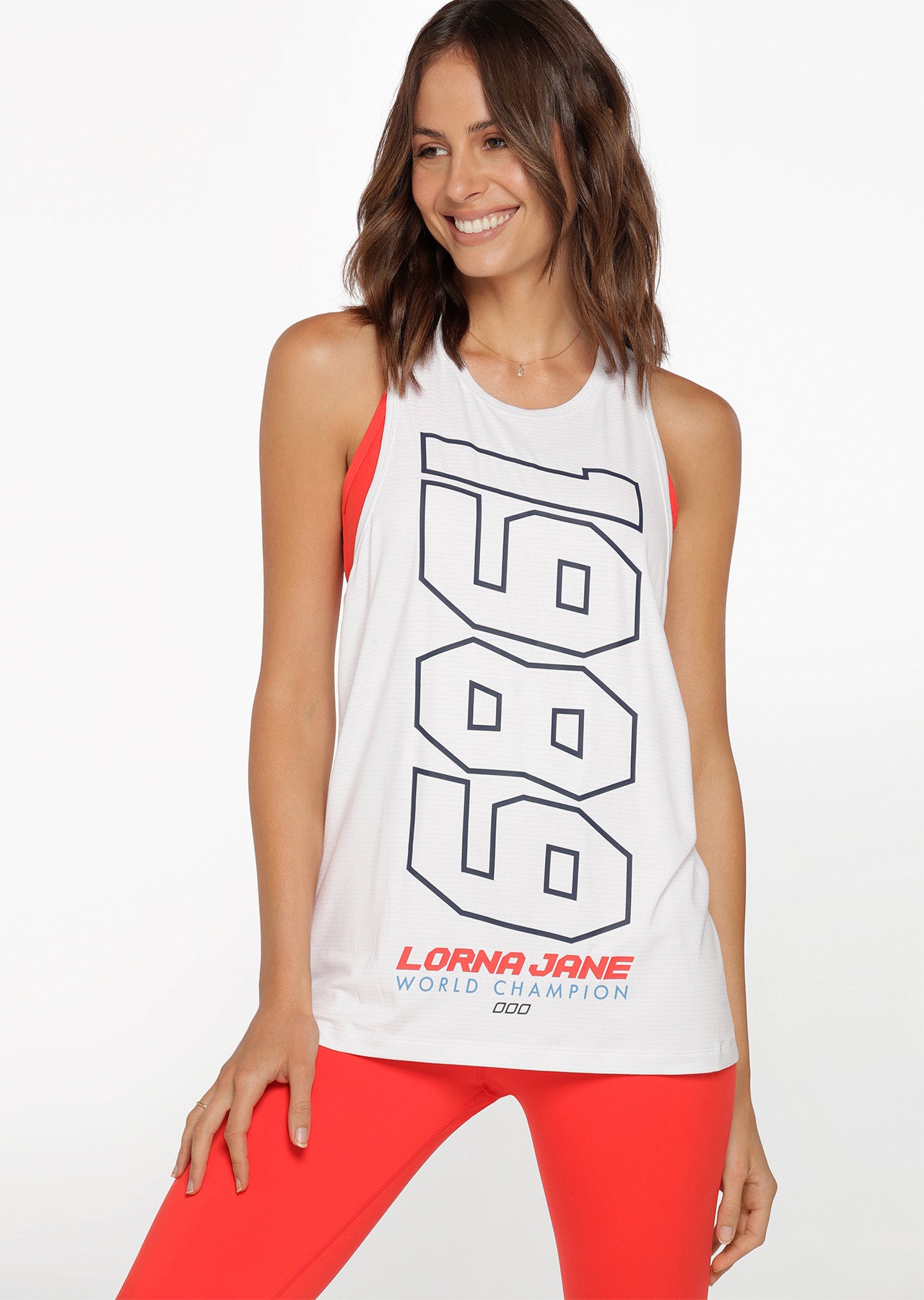 Lorna Jane Olympia Active Tank - White
