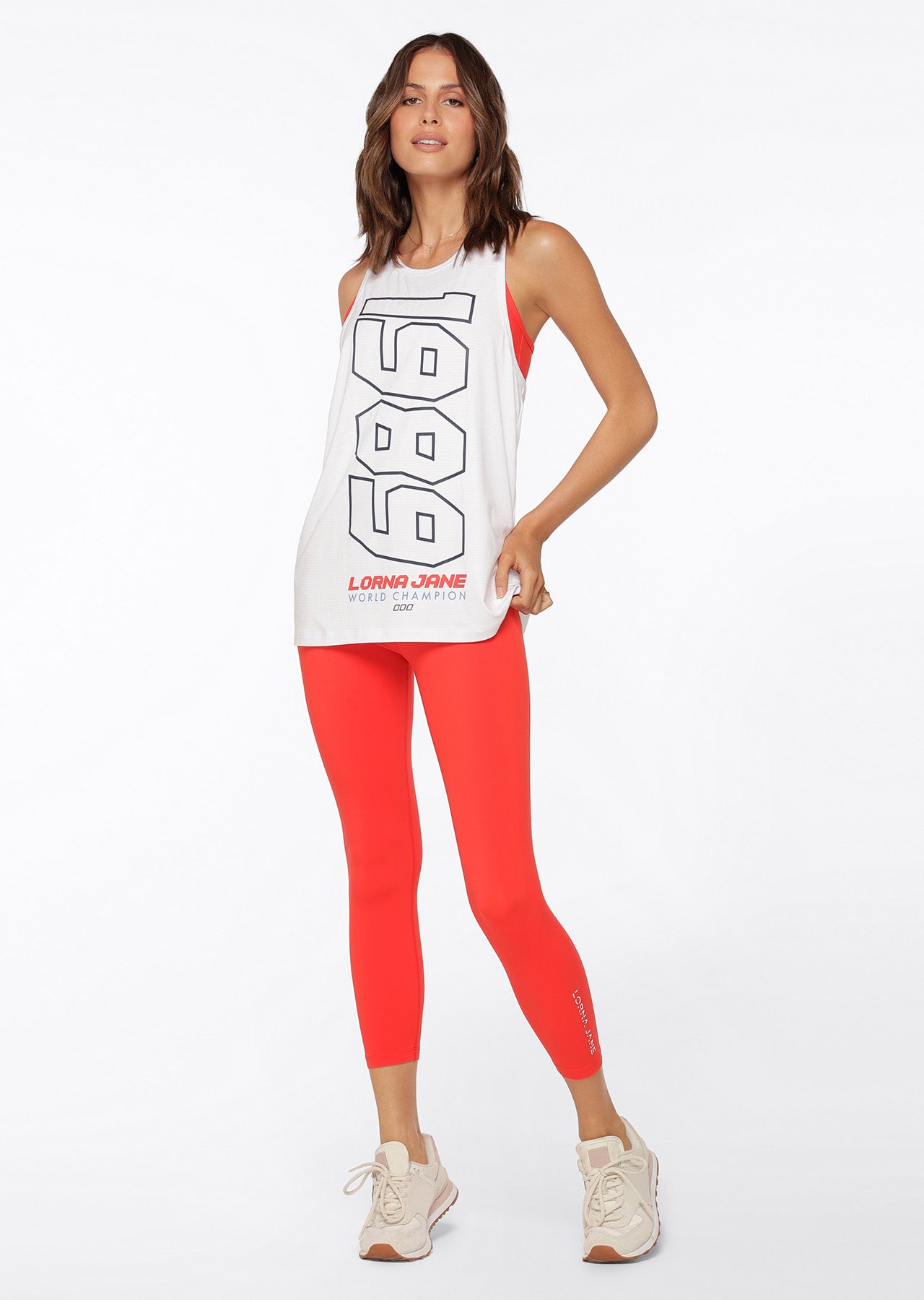 Lorna Jane Olympia Active Tank - White