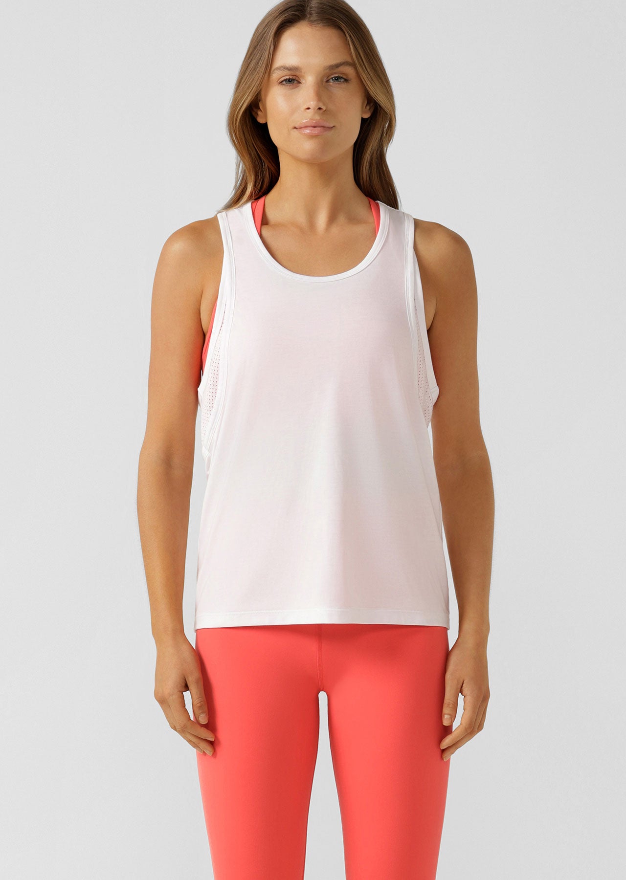 Lorna Jane Layered Active Tank - White