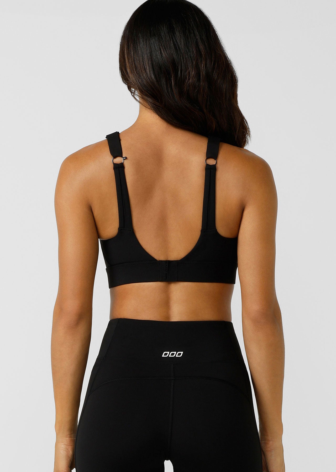 Lorna Jane Game Time Recycled Sports Bra - Black