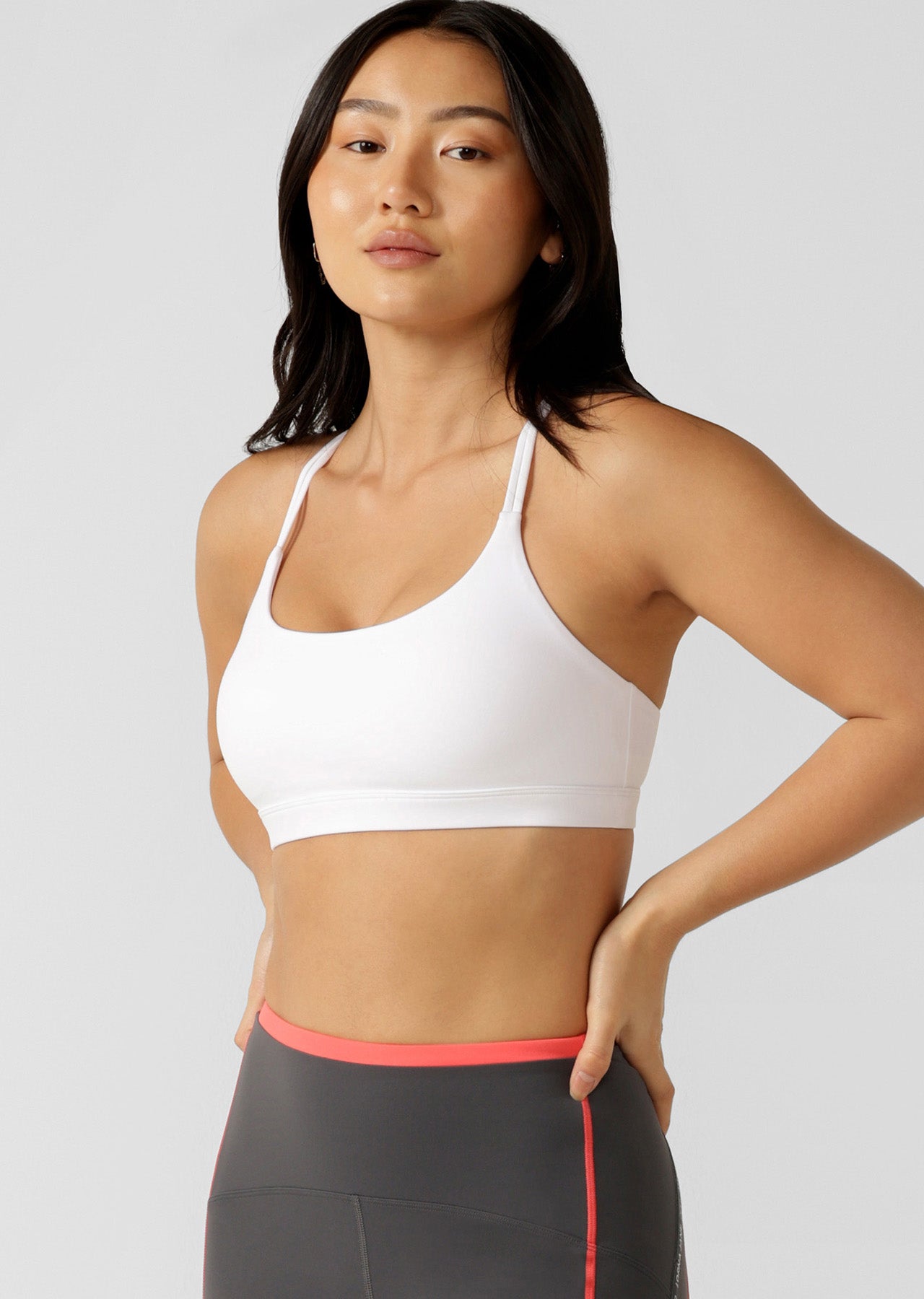 Lorna Jane Hot Shot Sports Bra - White