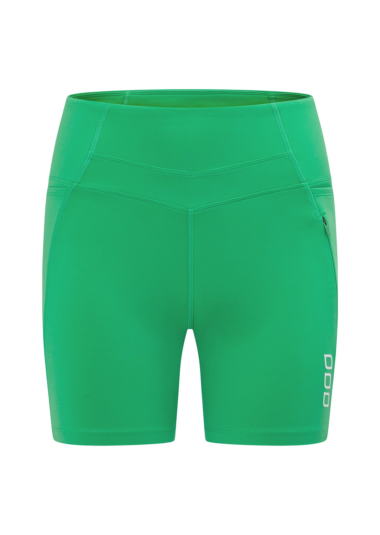 Lorna Jane Zip Pocket Recycled Stomach Support 16cm Bike Short - Mojito