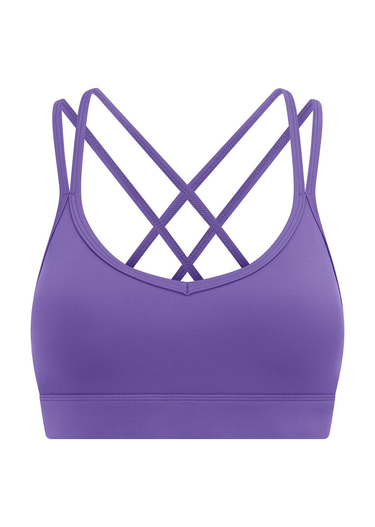 Lorna Jane Cool Touch Lunar Sports Bra - Ultra Violet