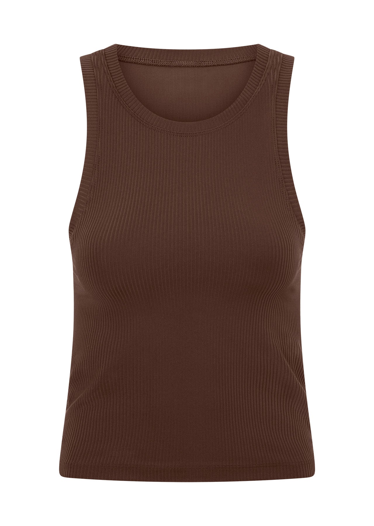 Lorna Jane Dynamic Active Rib Tank - Espresso