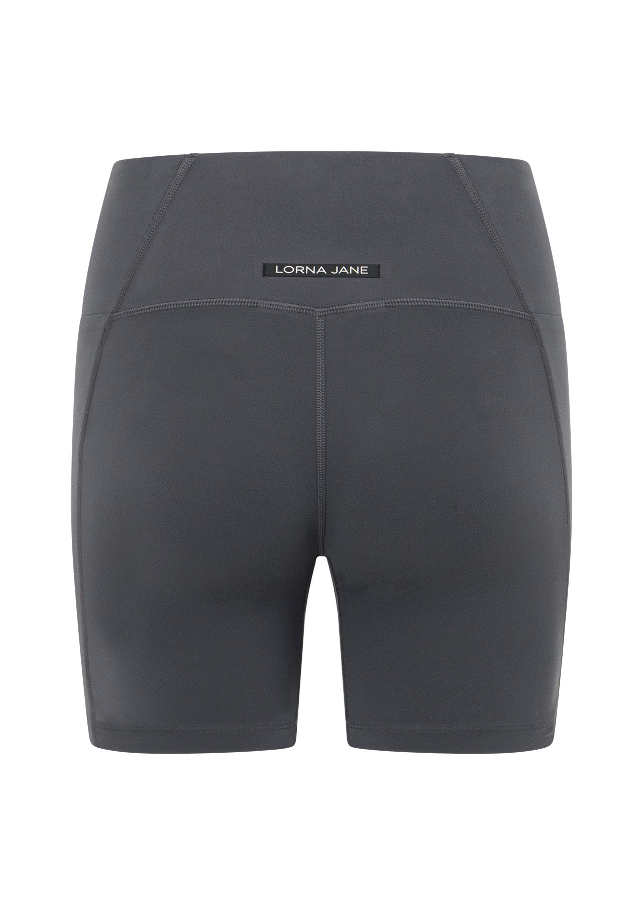 Lorna Jane Sculpt And Support No Ride Bike Shorts - Titanium