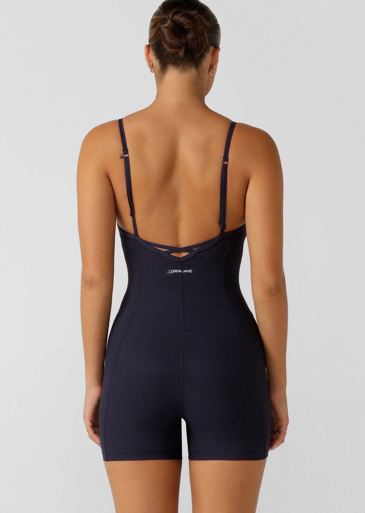 Lorna Jane Energise Rib Bodysuit - Midnight Blue