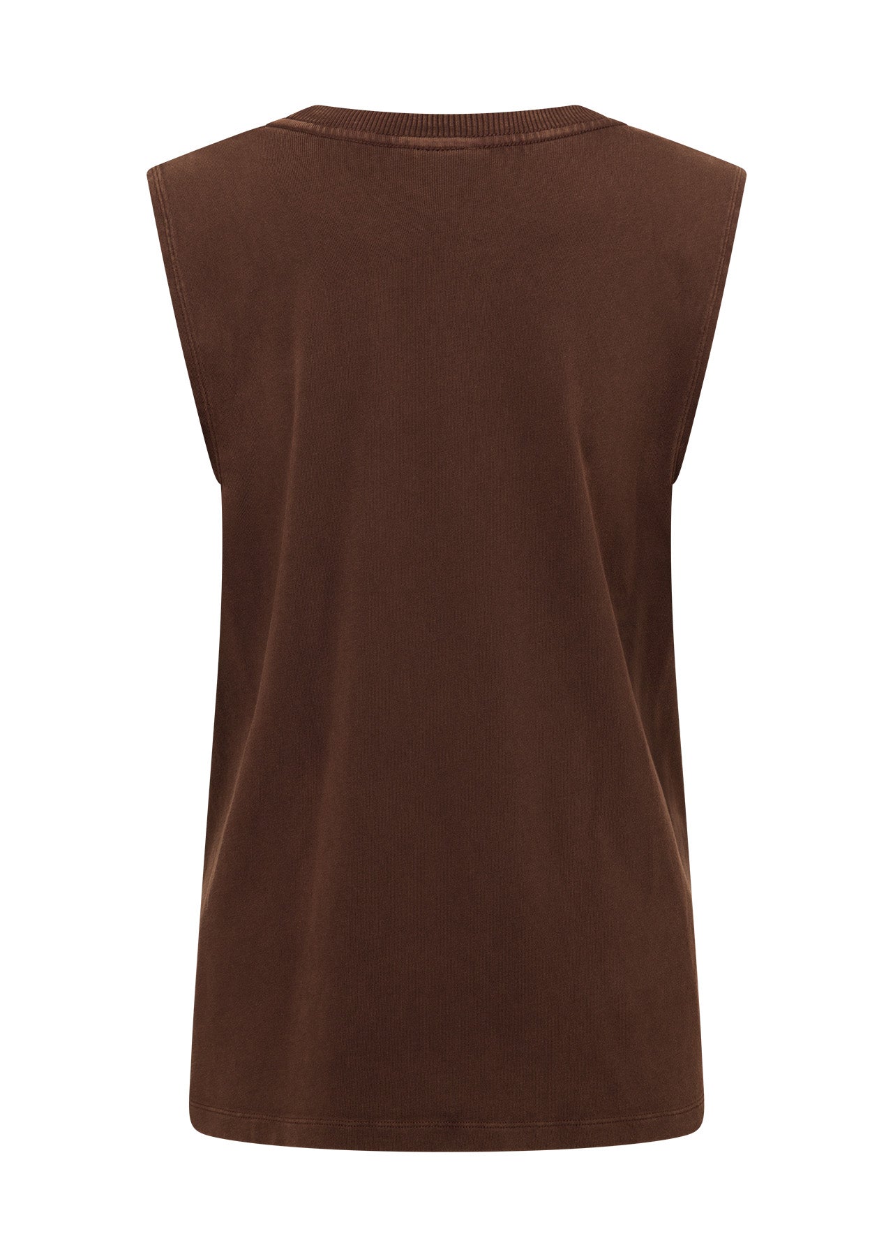 Lorna Jane Conquer Washed Muscle Tank - Washed Espresso