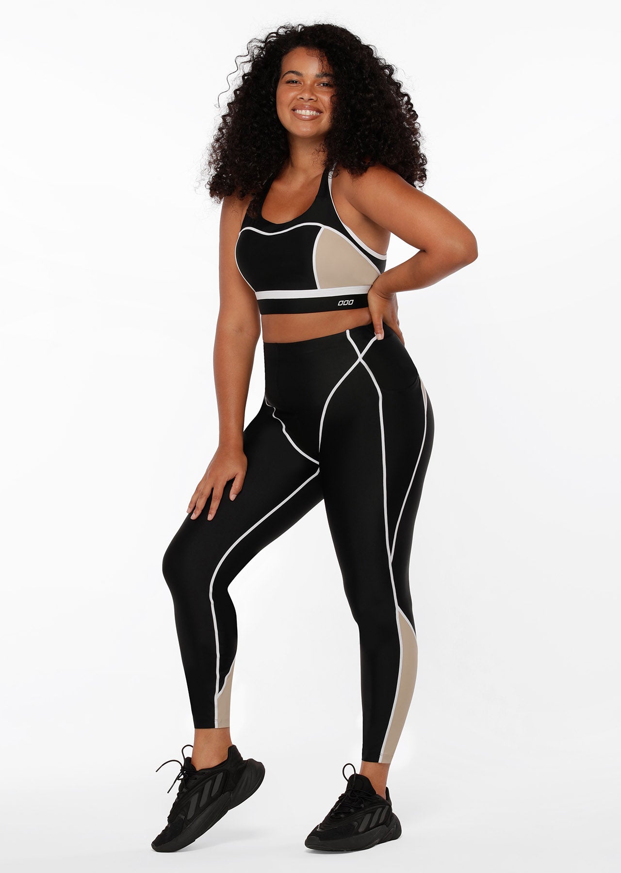 Lorna Jane Accentuate Phone Pocket Ankle Biter Leggings - Black