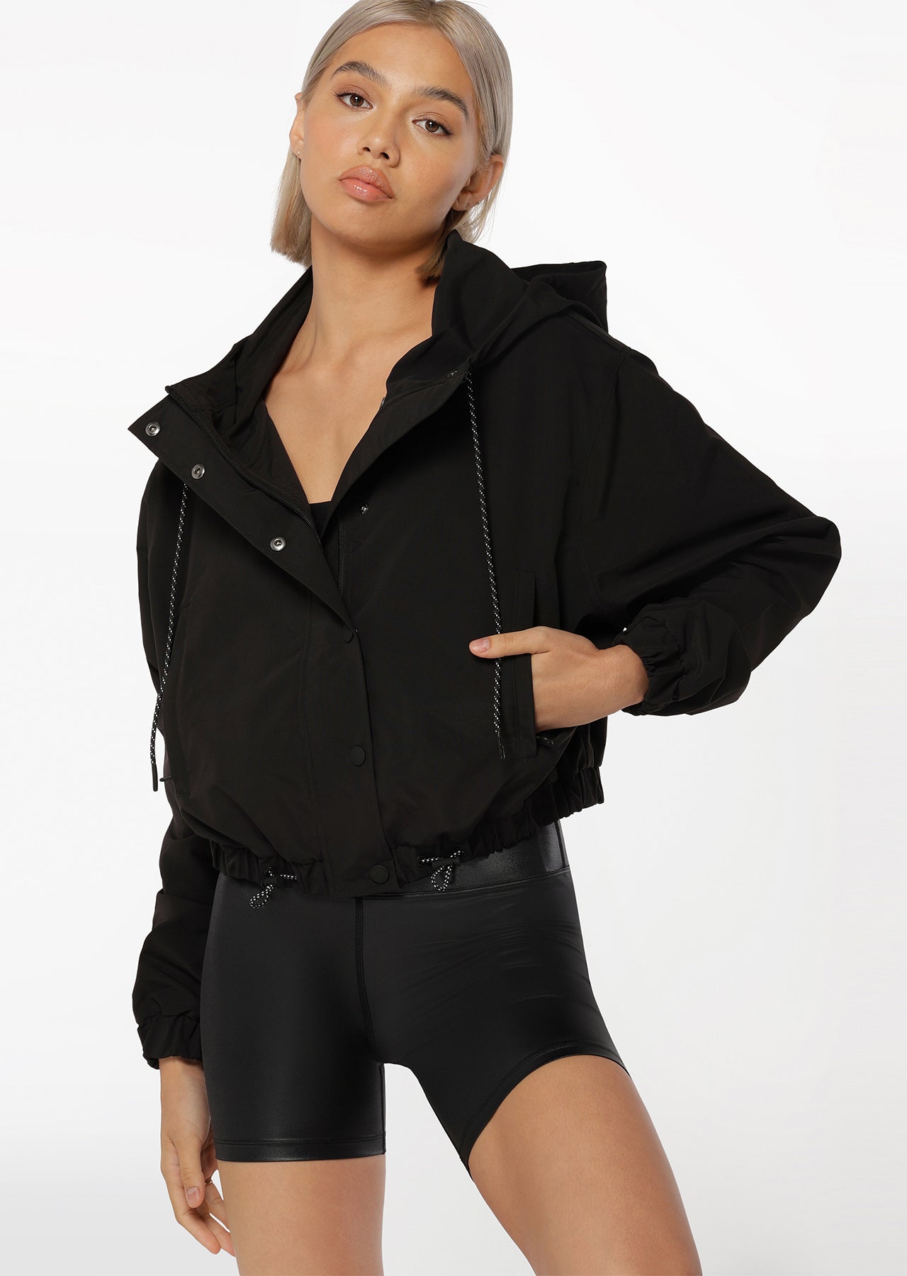 Lorna Jane Stride Wind Resistant Jacket - Black